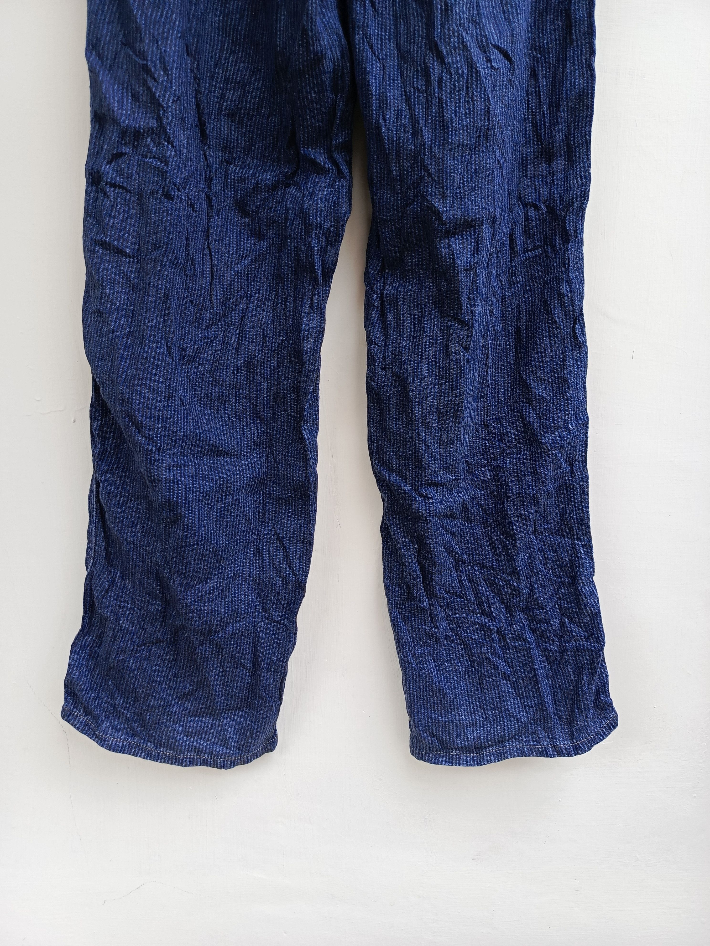 Japanese Brand Blue way jeans long pants Size US 32 / EU 48 - 8 Thumbnail