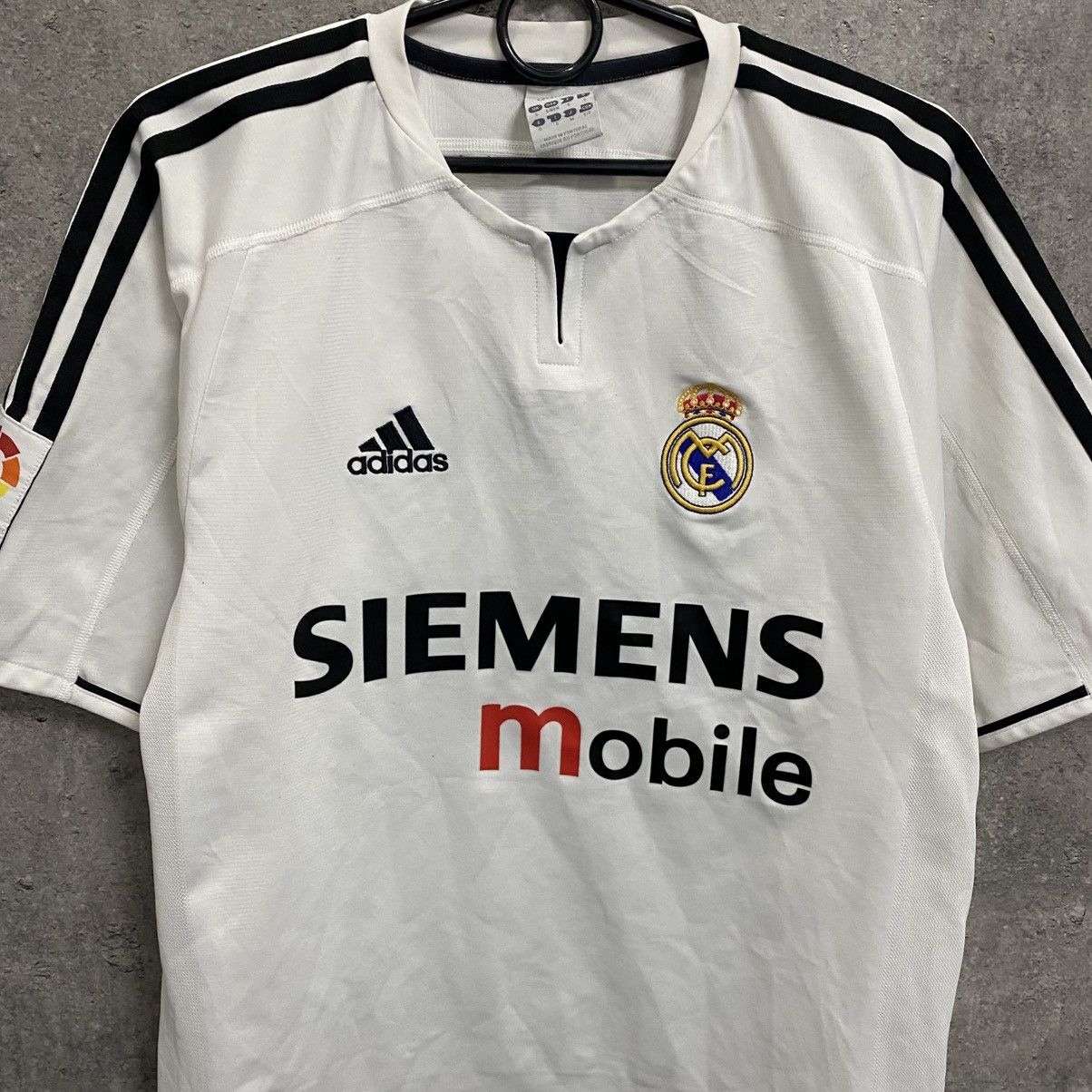Adidas Adidas Real Madrid 2003/2004 Home Soccer Jersey Vintage Size US S / EU 44-46 / 1 - 5 Thumbnail