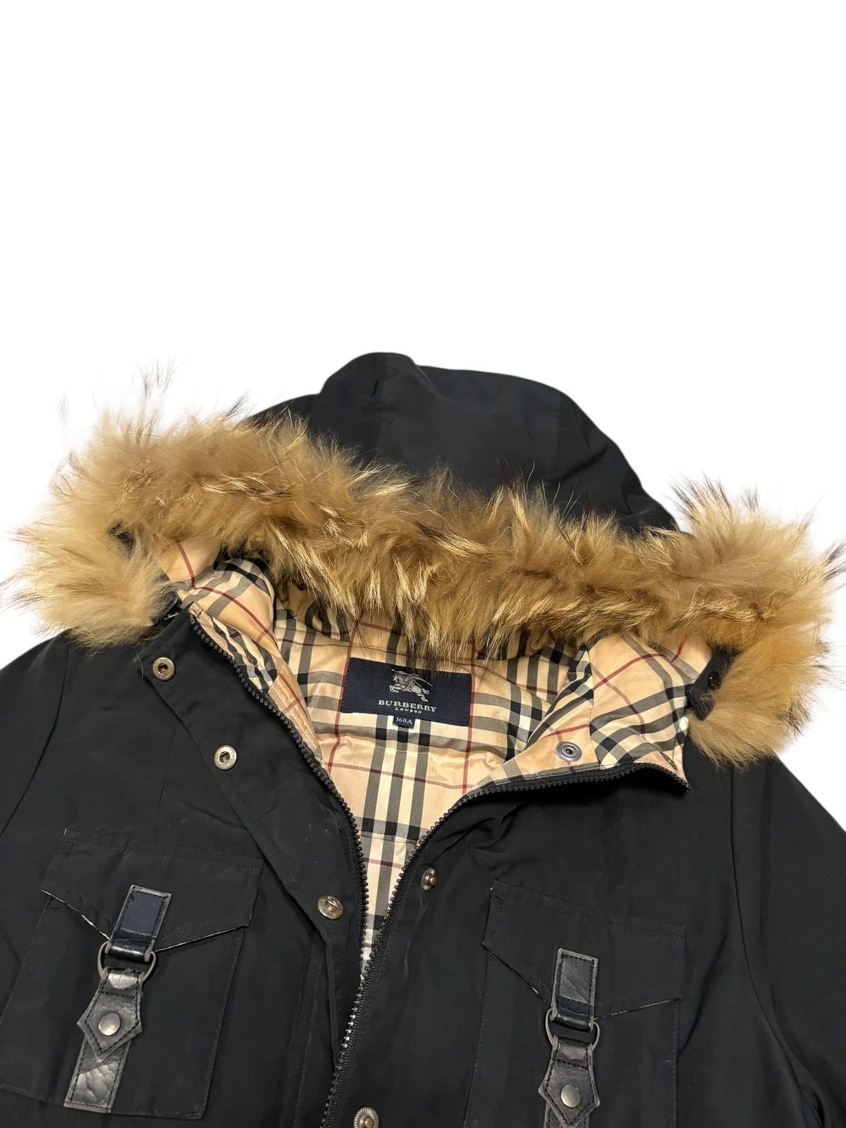 Burberry Burberry quilted utility pocket down fur hood puffer jacket Size US S / EU 44-46 / 1 - 3 Thumbnail