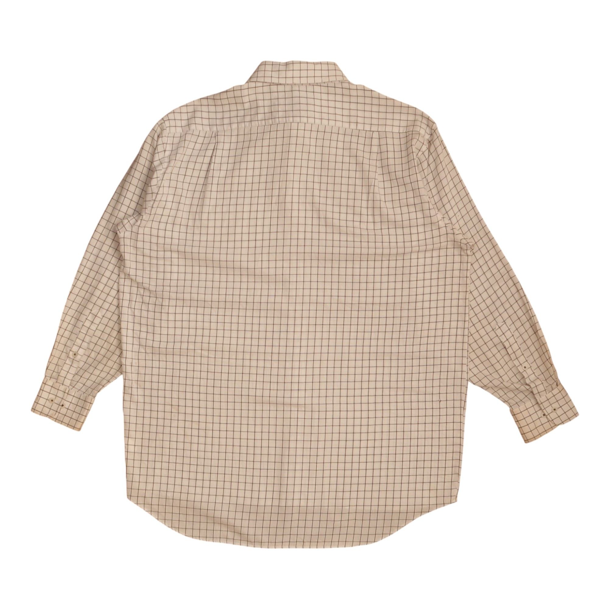 Yohji Yamamoto 90s Sacsny Y’Saccs Yohji Yamamoto Plaid Shirt Button Up Size US M / EU 48-50 / 2 - 2 Thumbnail