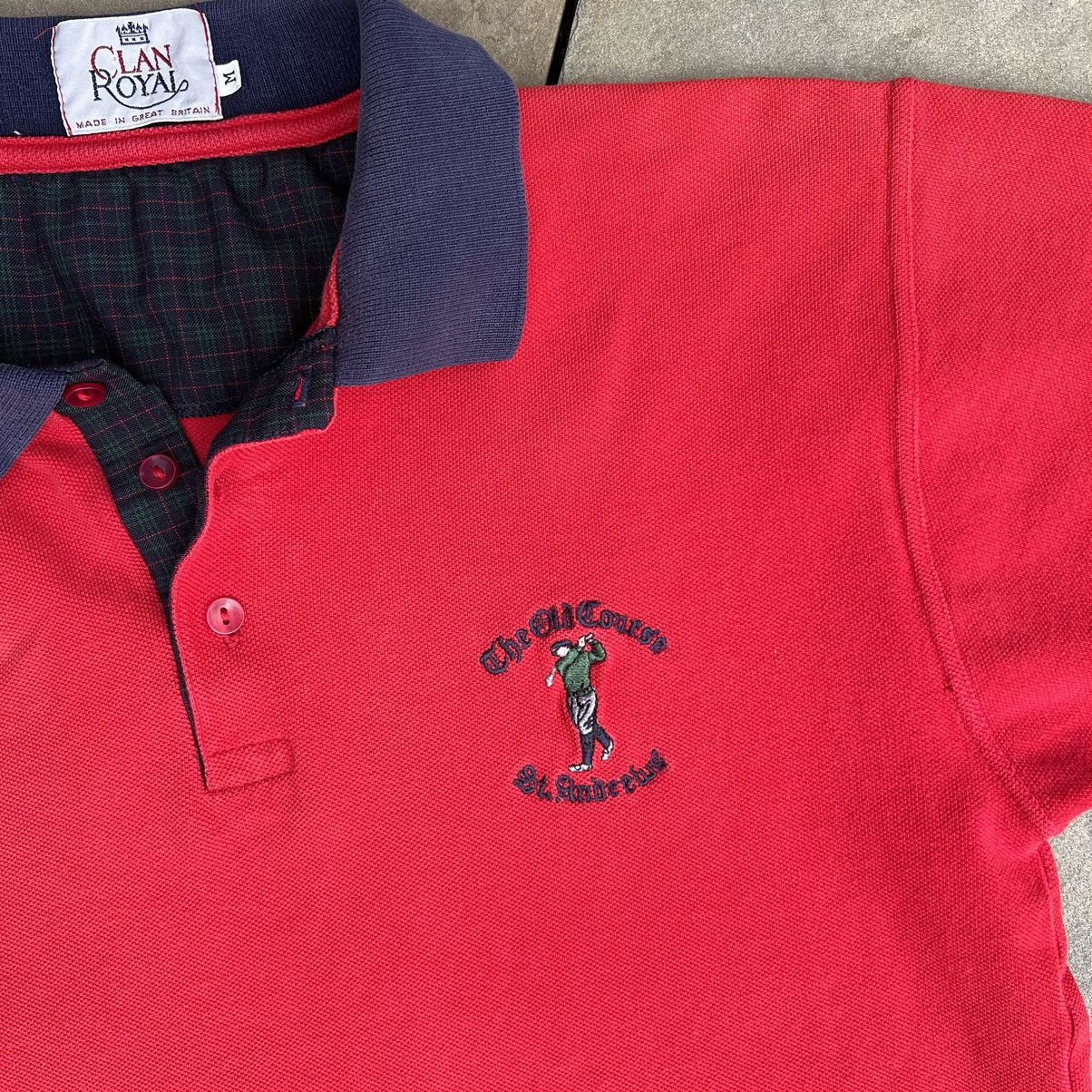 Vintage Vintage 90s St. Andrew’s Old Course Golf Polo Shirt Size US M / EU 48-50 / 2 - 3 Thumbnail
