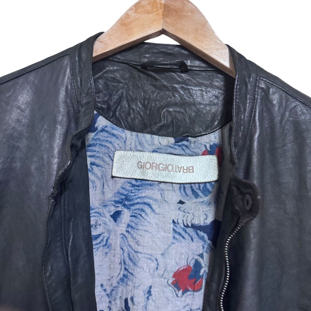 Giorgio Brato Giorgio Brato Leather Jacket BlackPepper Size US L / EU 52-54 / 3 - 17 Thumbnail