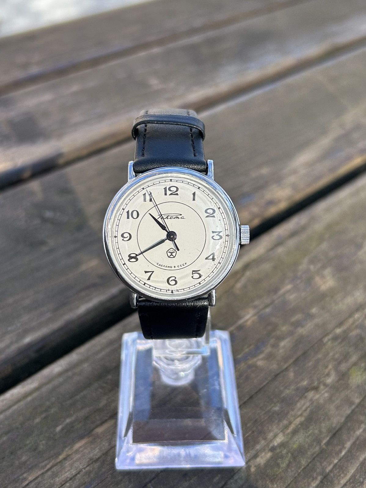 Vintage Vintage Watch Raketa Mechanical Authentic 1980s Size ONE SIZE - 2 Thumbnail