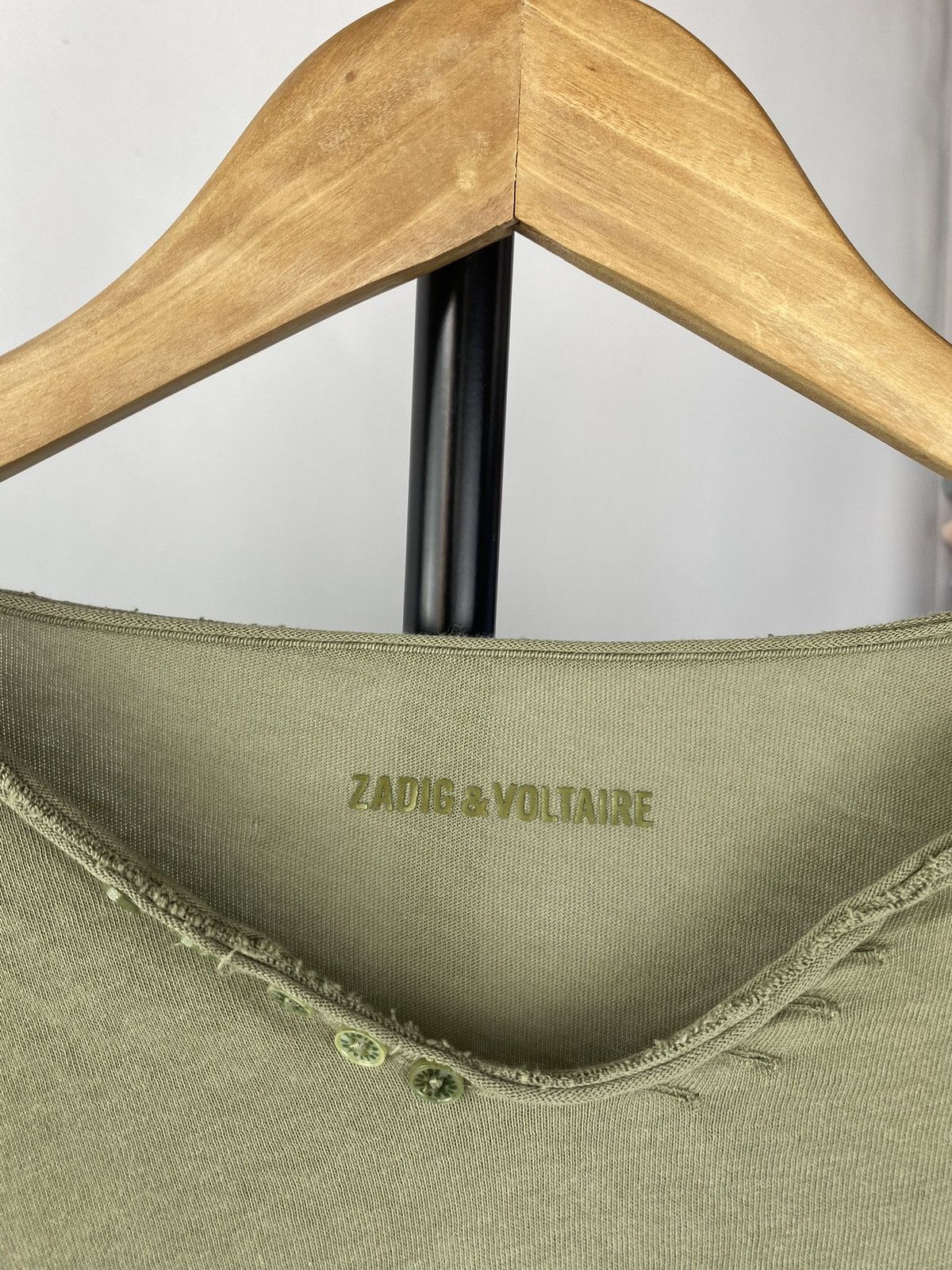 Zadig & Voltaire 🕸️Gothic Zadig Voltaire Skull Avant Garde Punk Long Sleeve Size US S / EU 44-46 / 1 - 4 Thumbnail