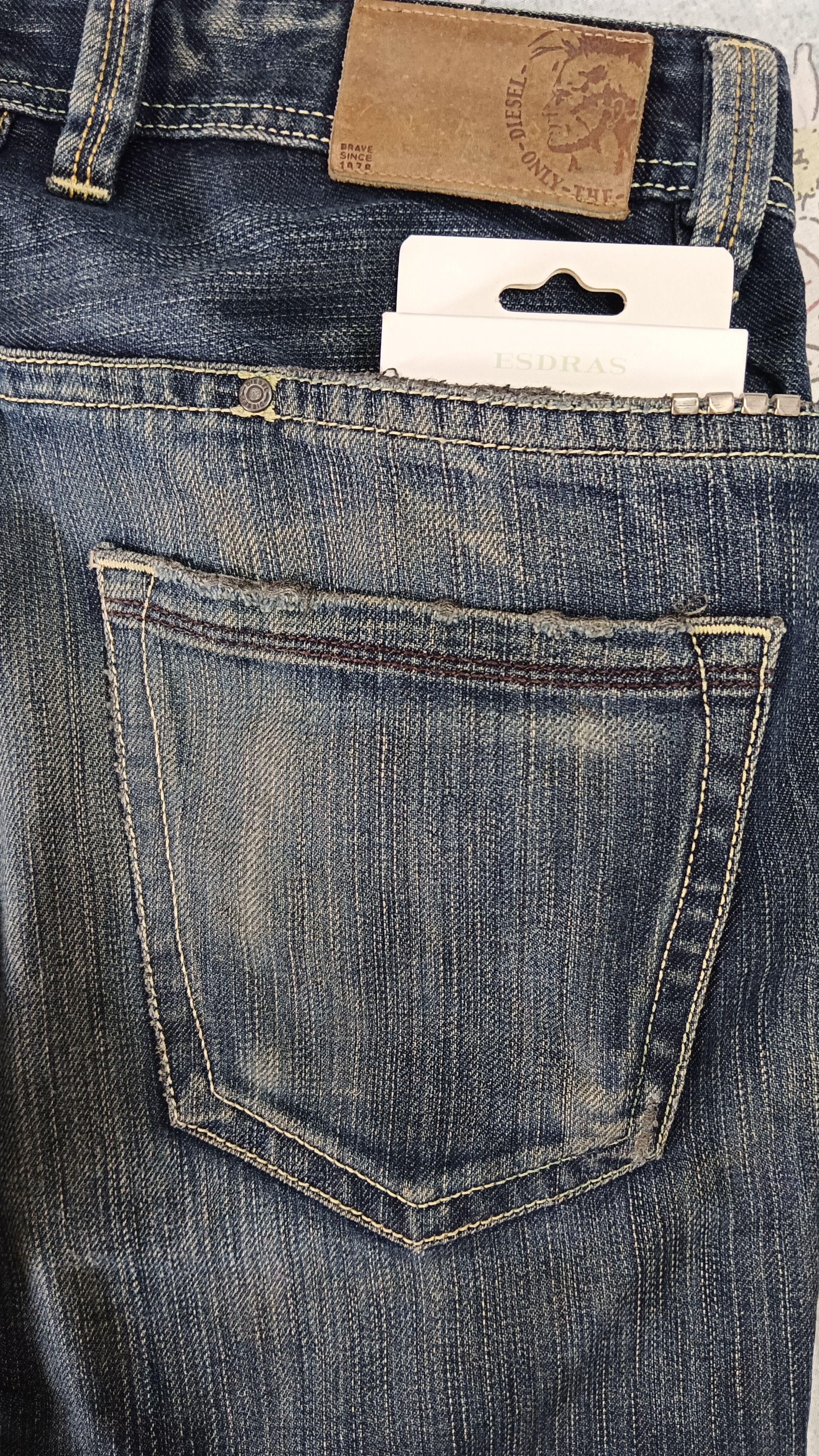 Diesel 💥Diesel Paddom Special💥 Multi Rear Pockets Jeans Size US 31 - 8 Thumbnail