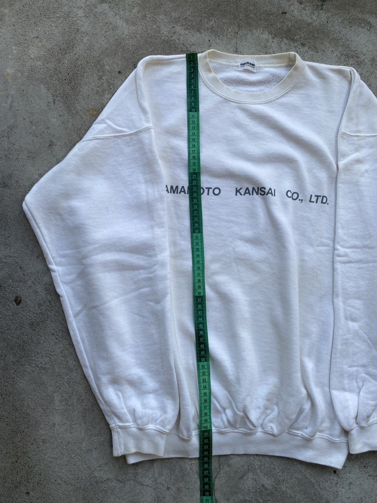 Kansai Yamamoto KANSAI MAN YAMAMOTO POEM BOXY SWEATSHIRT Size US M / EU 48-50 / 2 - 10 Thumbnail