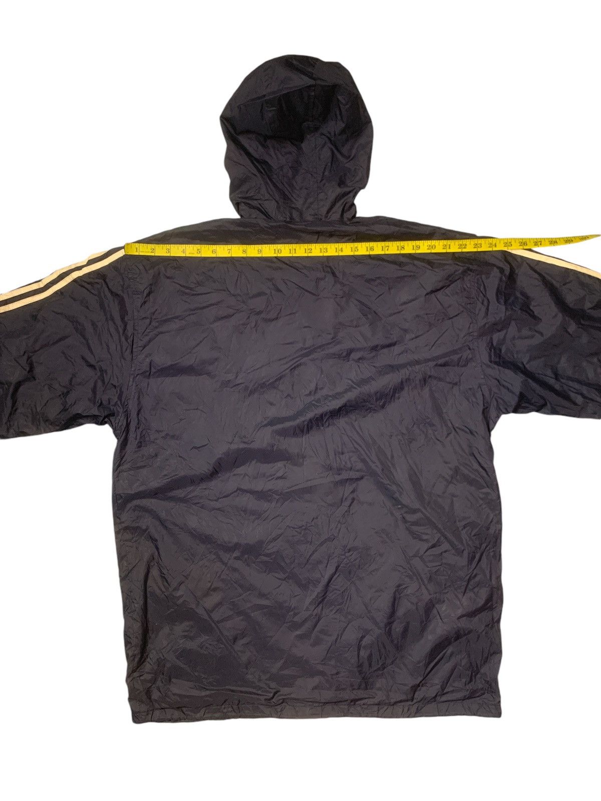 Adidas × Vintage Rare Design Vintage Adidas 3 Stripes Windbreakers Size US M / EU 48-50 / 2 - 13 Thumbnail