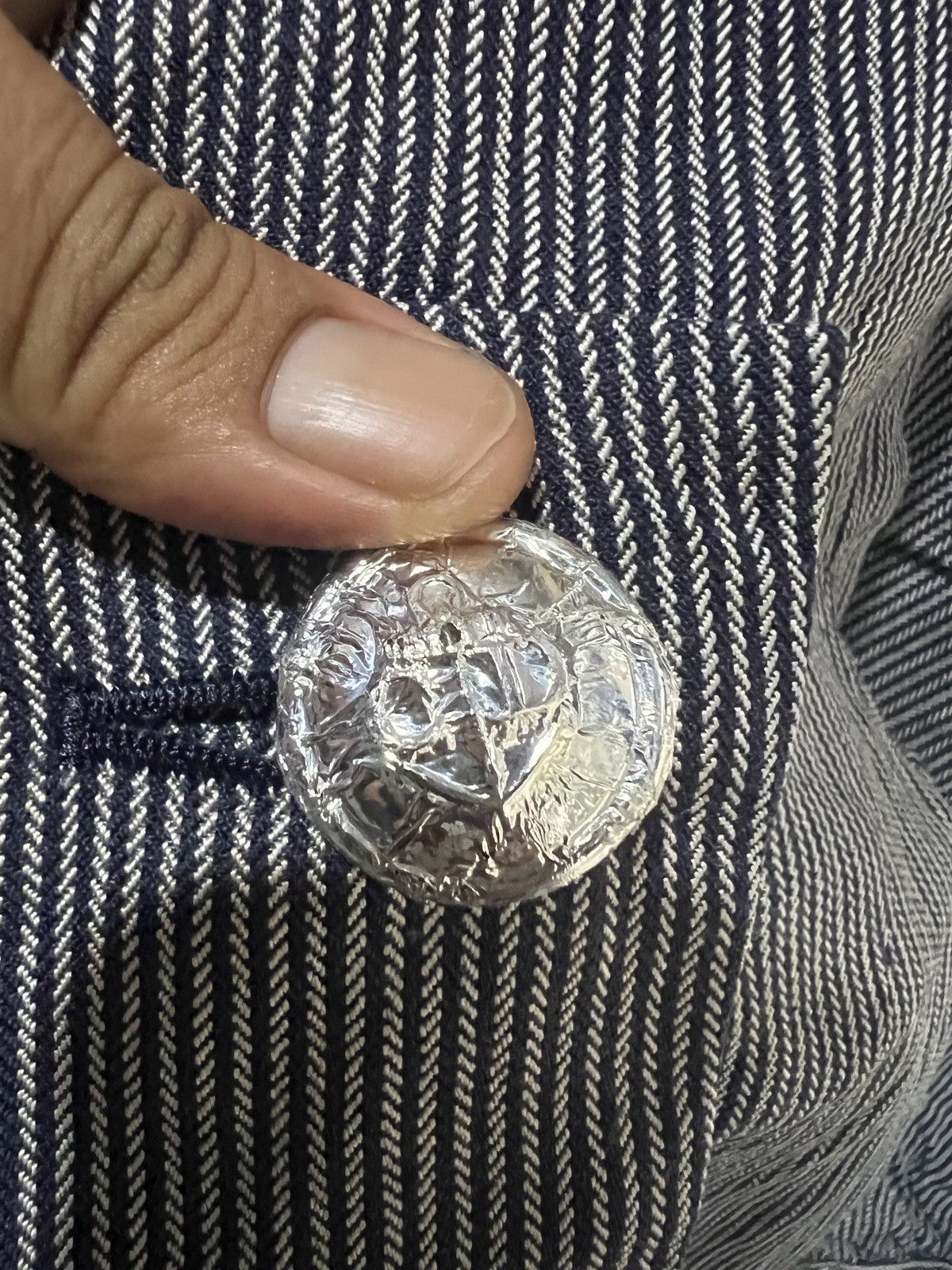 Christian Dior Monsieur 🔥Vintage Christian Dior Button Up Cropped Shirt Size S / US 4 / IT 40 - 8 Thumbnail
