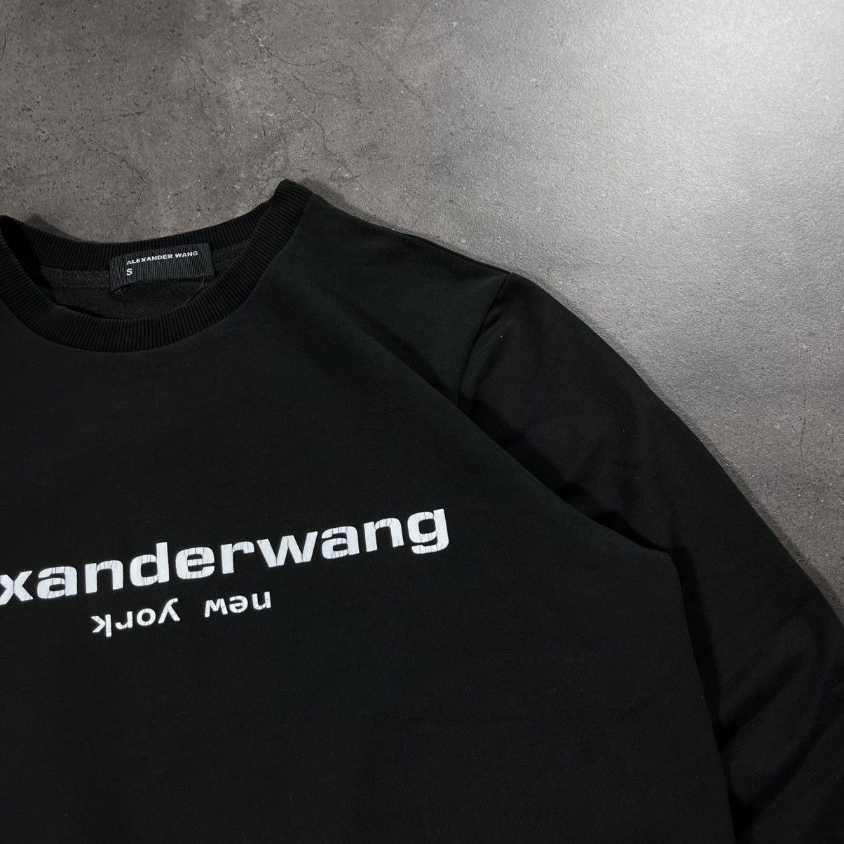 Alexander Wang Vintage Alexander Wang New York Spellout Crewneck Sweatshirt Size US S / EU 44-46 / 1 - 4 Thumbnail