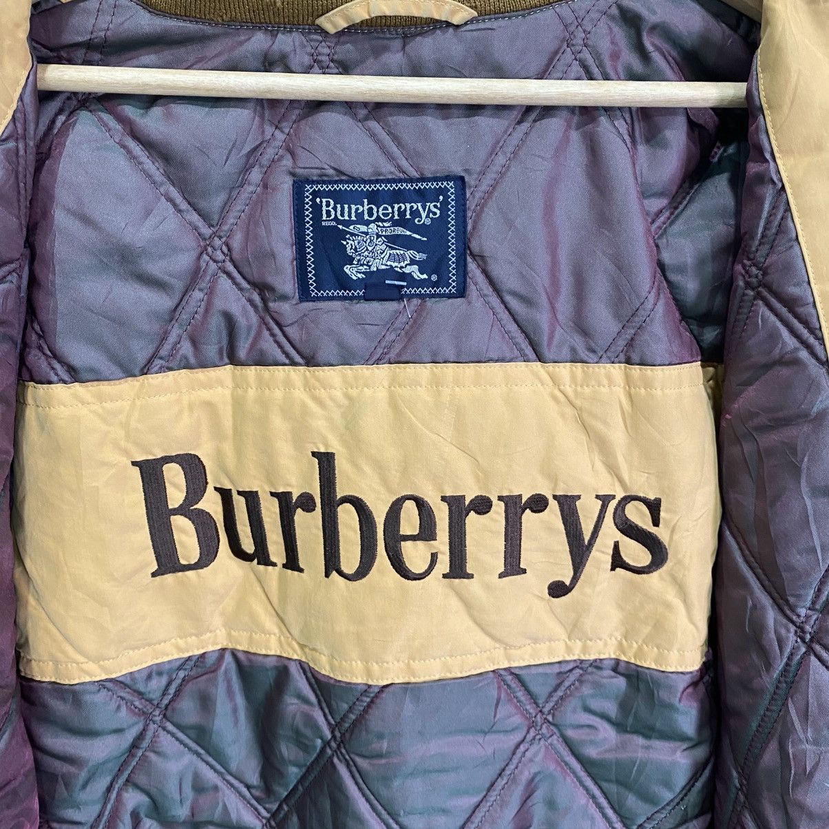Burberry Vintage 90s Burberrys London Hooded Field Jacket - Tan Size US L / EU 52-54 / 3 - 16 Thumbnail