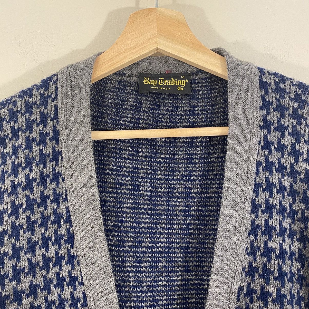 Vintage Vintage 60s Wool Knit Cardigan Sweater USA Made Grunge Size US M / EU 48-50 / 2 - 3 Thumbnail