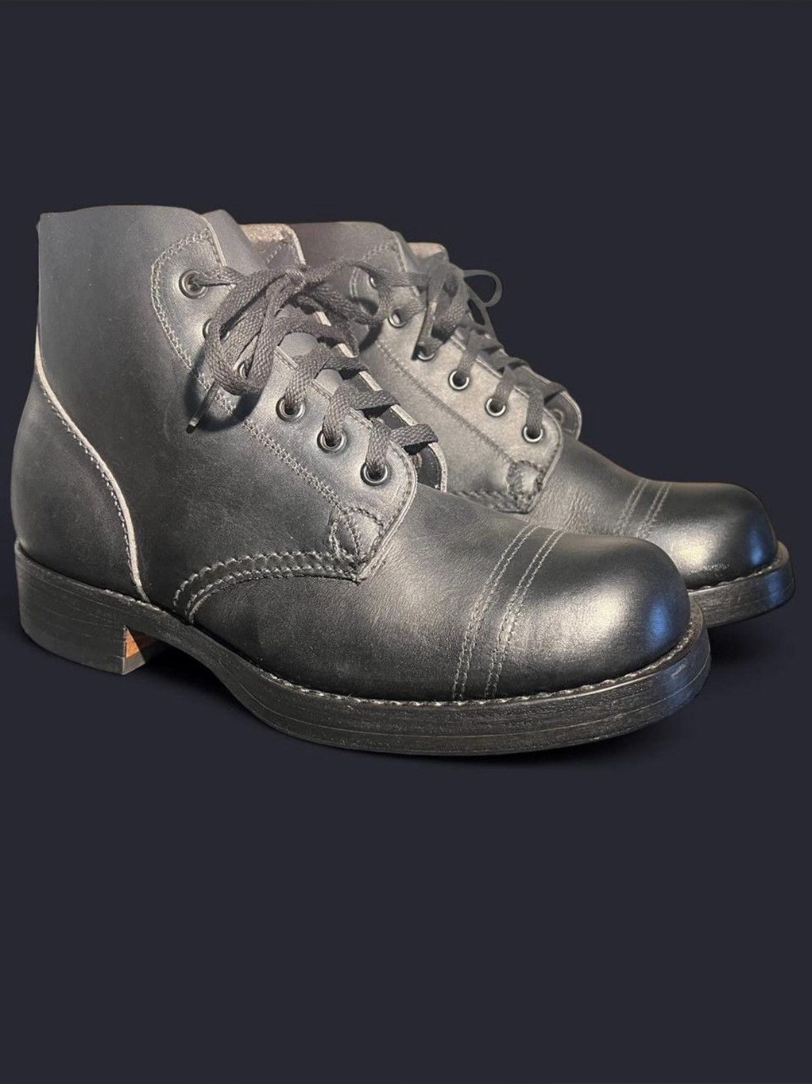 Other 1970’S COMBAT BOOTS Size US 7 / EU 40 - 2 Thumbnail