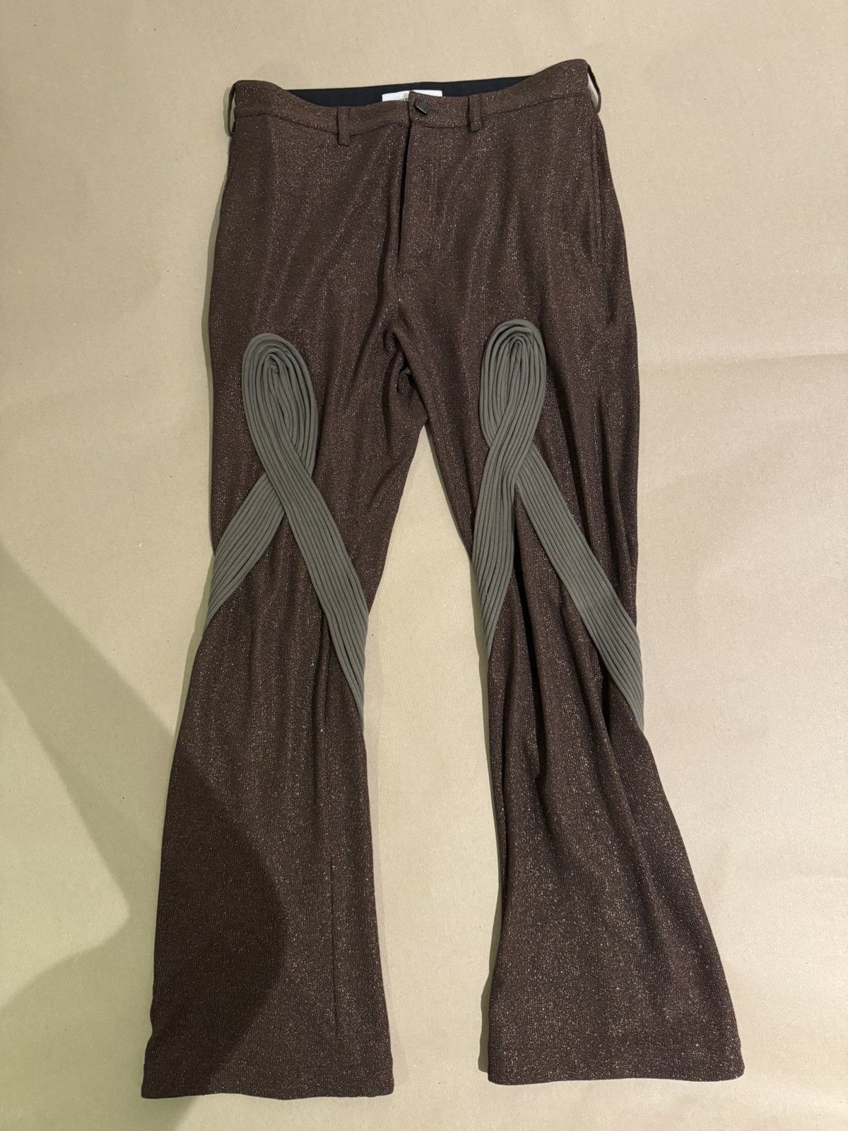 Kiko Kostadinov SS21 Kiko Kostadinov Anthonis Gathered trousers