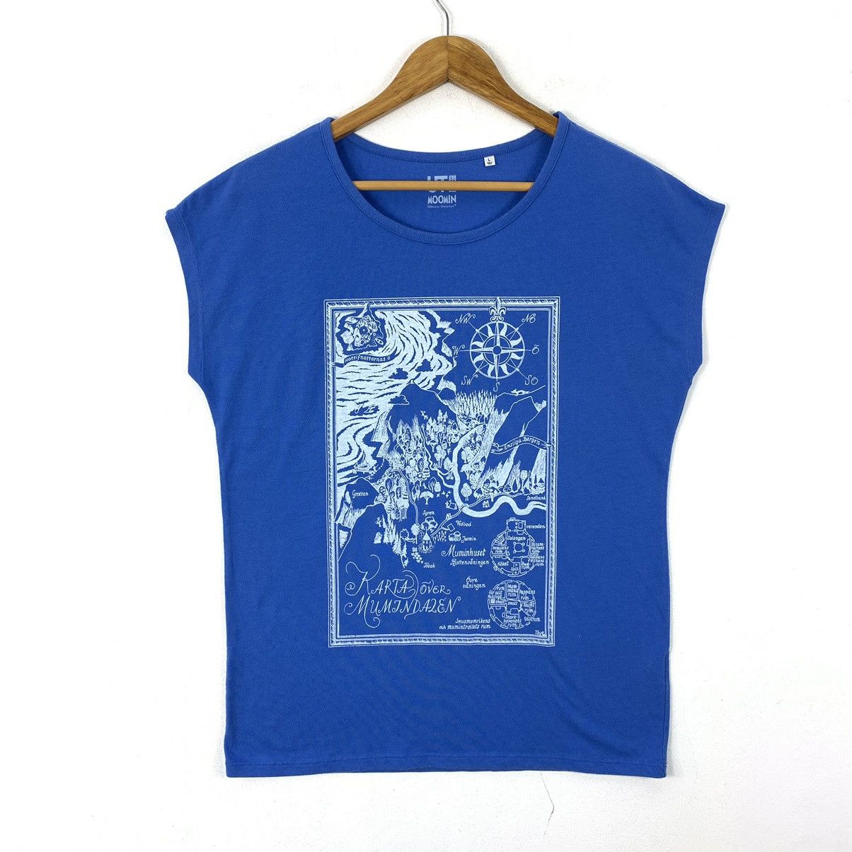 Anime × Cartoon Network MOOMIN CHARACTER cartoon women tee Size L / US 10 / IT 46 - 1 Thumbnail