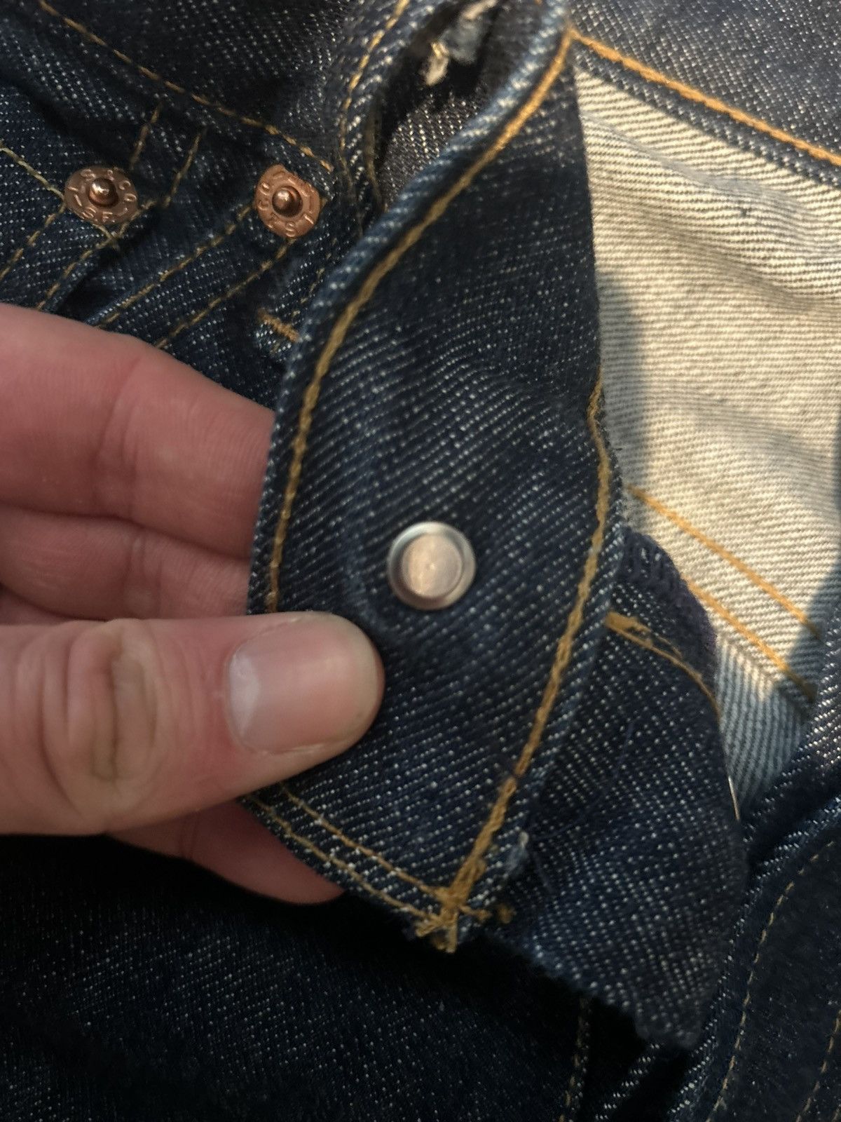 Levi's Early 80’s “not for consumer” selvedge 47501 Size US 33 - 5 Thumbnail