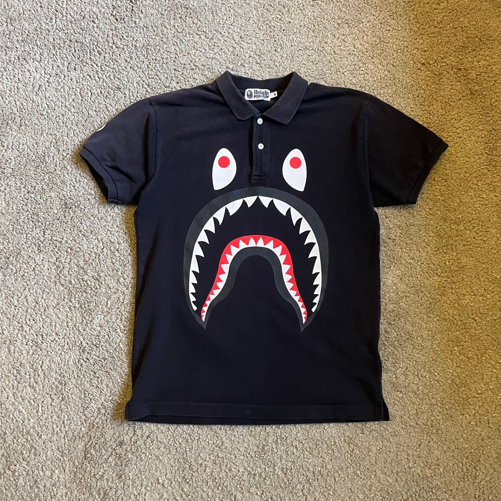 Bape Shark Polo | Grailed