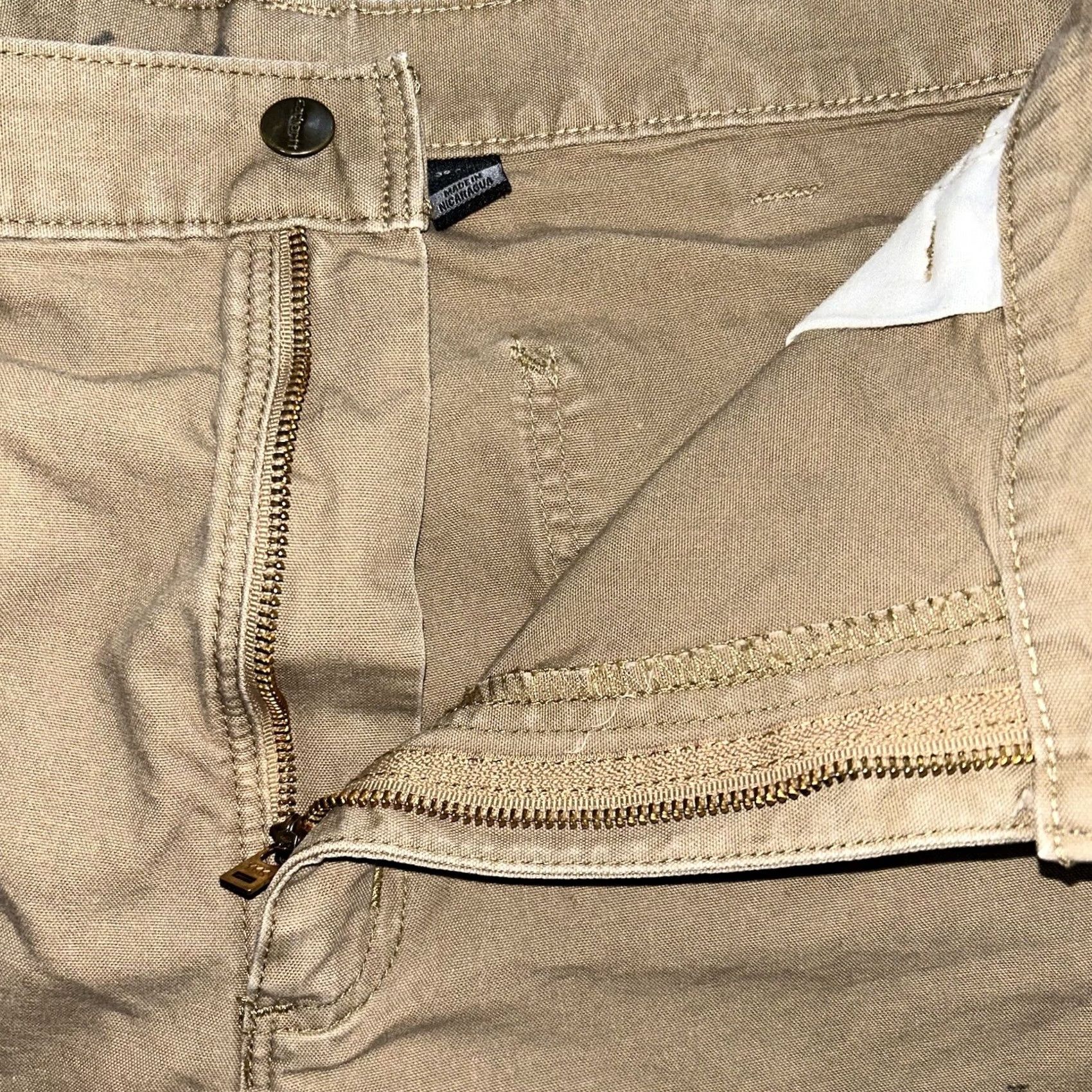 Carhartt Carhartt Carpenter Pant B151-DKH 36x30 Single Knee Men’s Pants Brown Regular Cotton Workwear Size US 36 / EU 52 - 6 Thumbnail