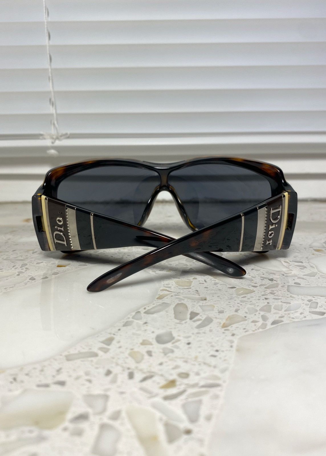Dior Silver Logo Vintage Dior Sunglasses Size ONE SIZE - 2 Thumbnail