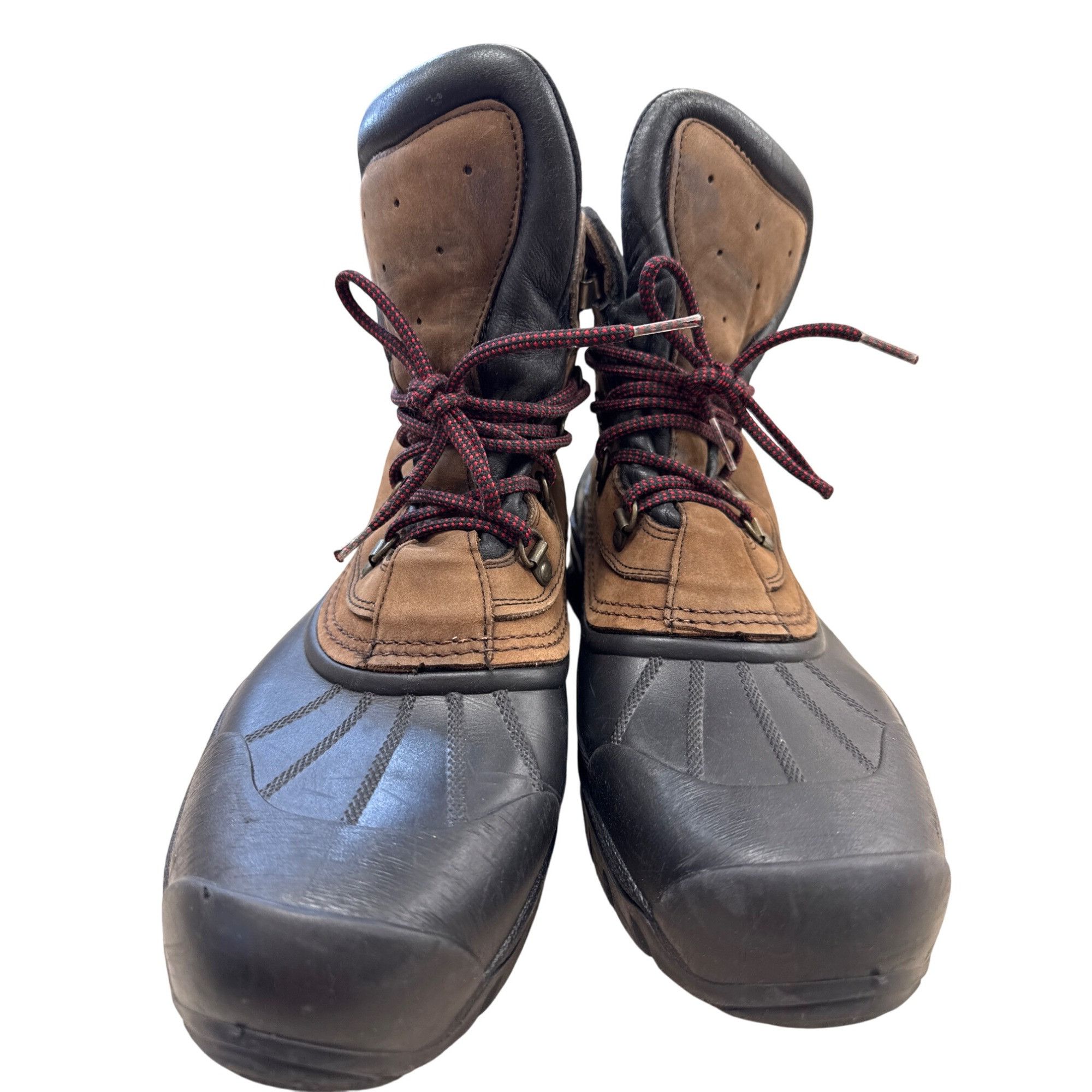 SOREL Sorel Mens Black & Brown Winter Duck Boots Size 12M SKU 7439 Size US 12 / EU 45 - 7 Thumbnail