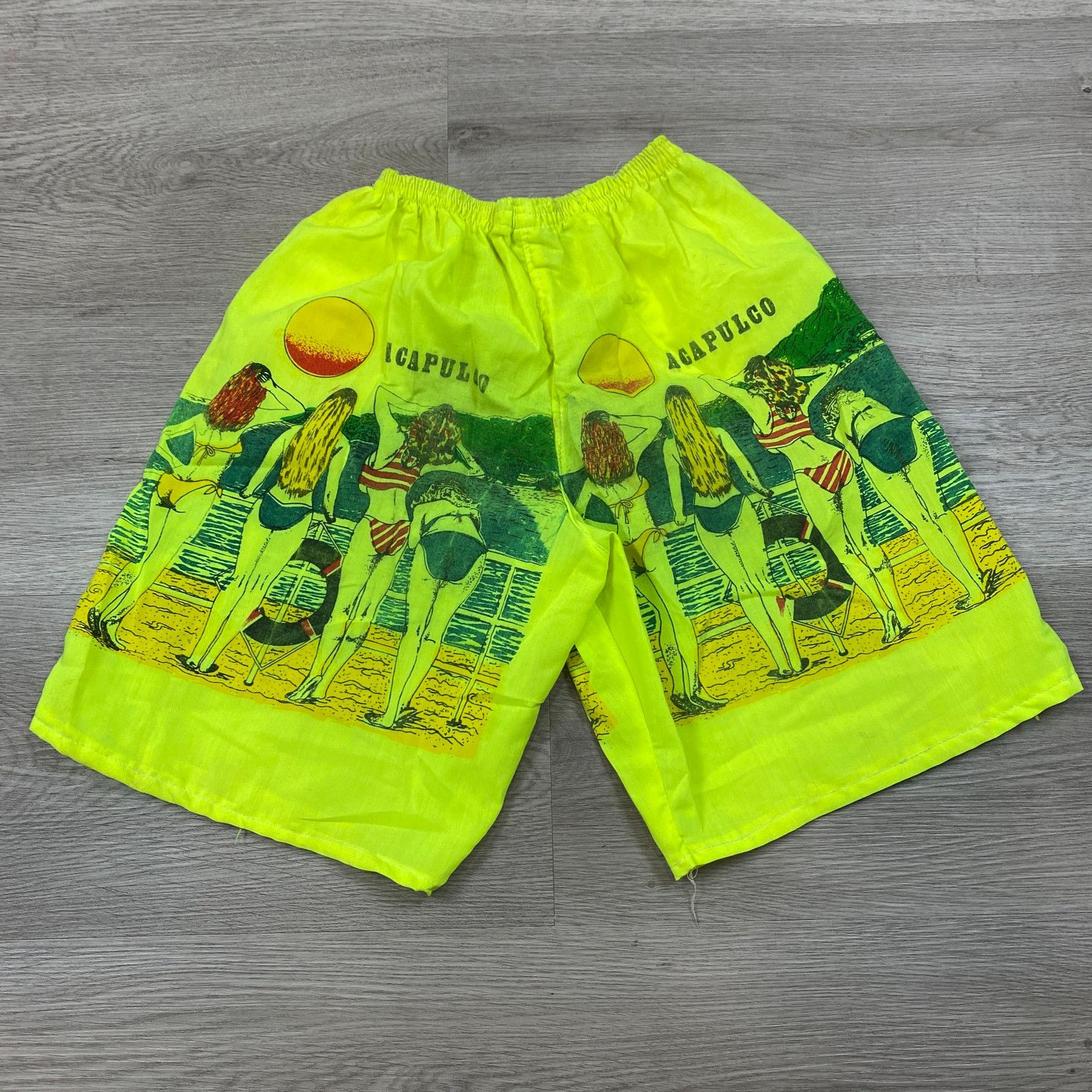 Vintage Vintage Acapulco Beach Cloth 9" Shorts Men's M Retro Casual Size US 36 / EU 52 - 3 Thumbnail