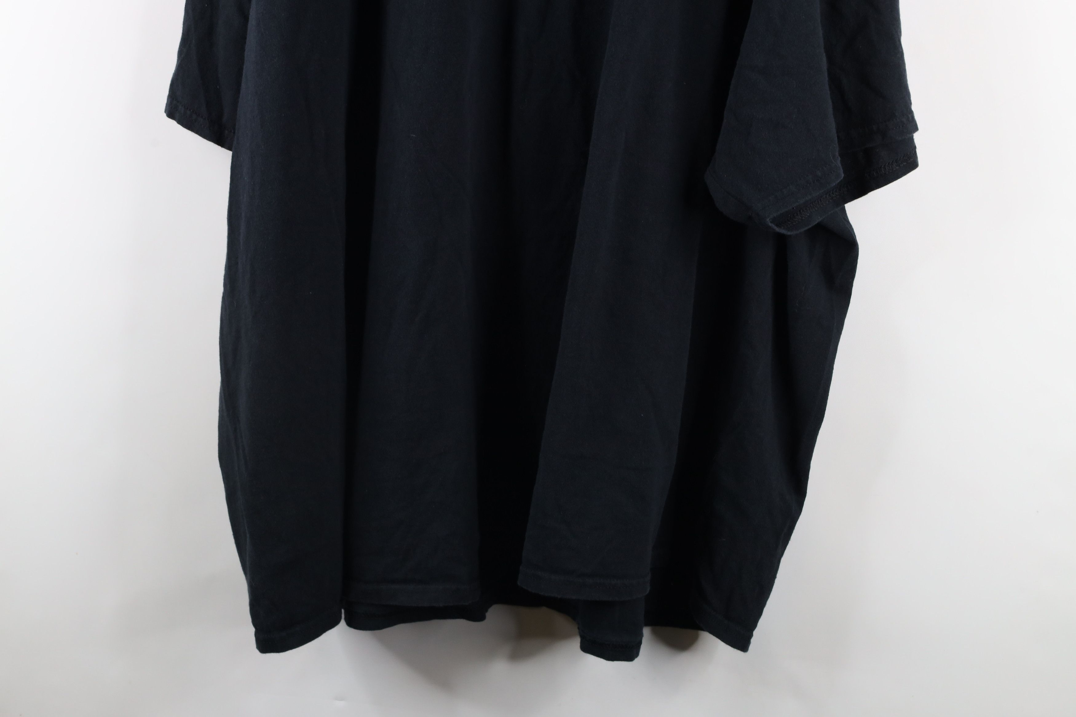 Vintage Vintage 90s Streetwear Short Sleeve T-Shirt Black Cotton Size US XXL / EU 58 / 5 - 7 Thumbnail
