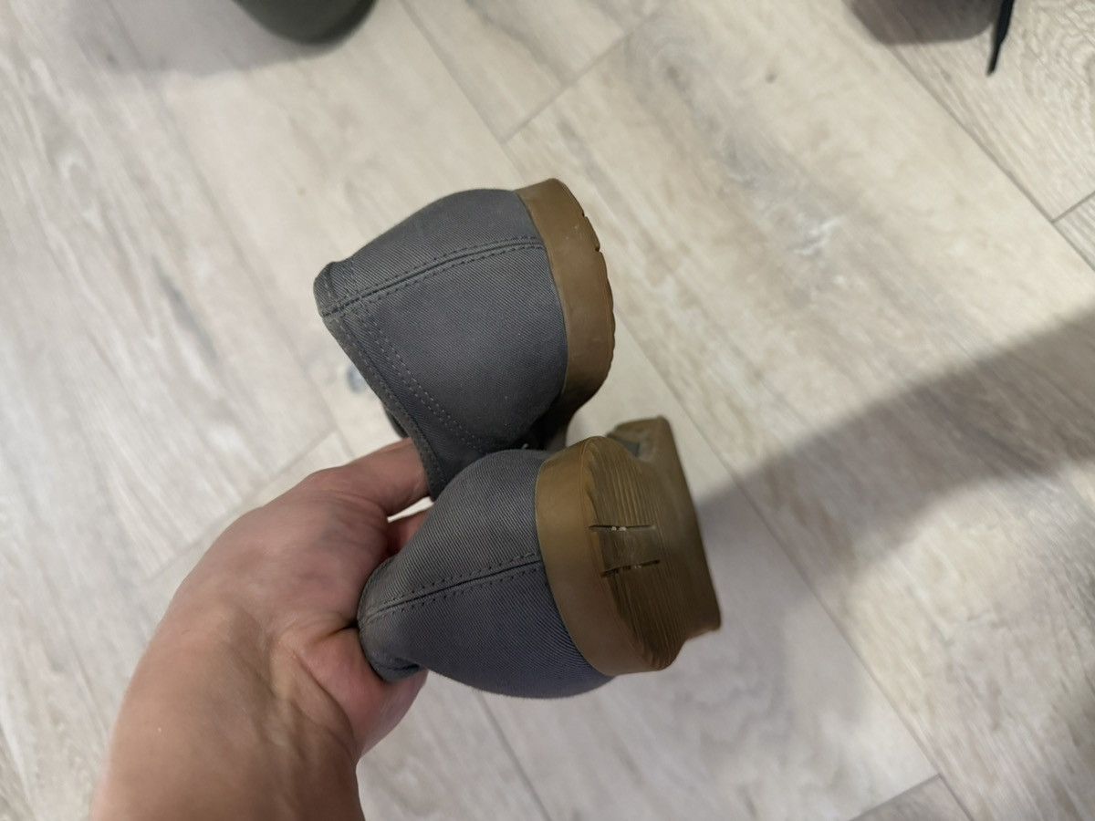 Prada Prada Canvas Sneakers – Grey with Gum Sole Size US 6.5 / EU 39-40 - 4 Thumbnail