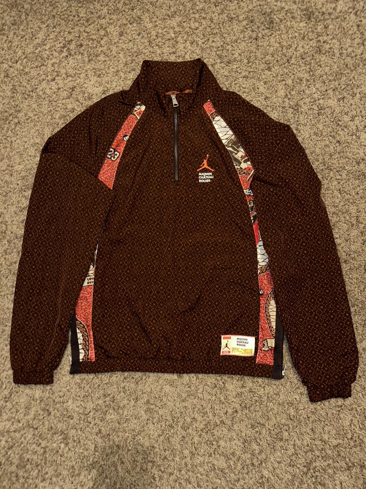 Air Jordan Men's Masion Château Rouge Woven Jacket