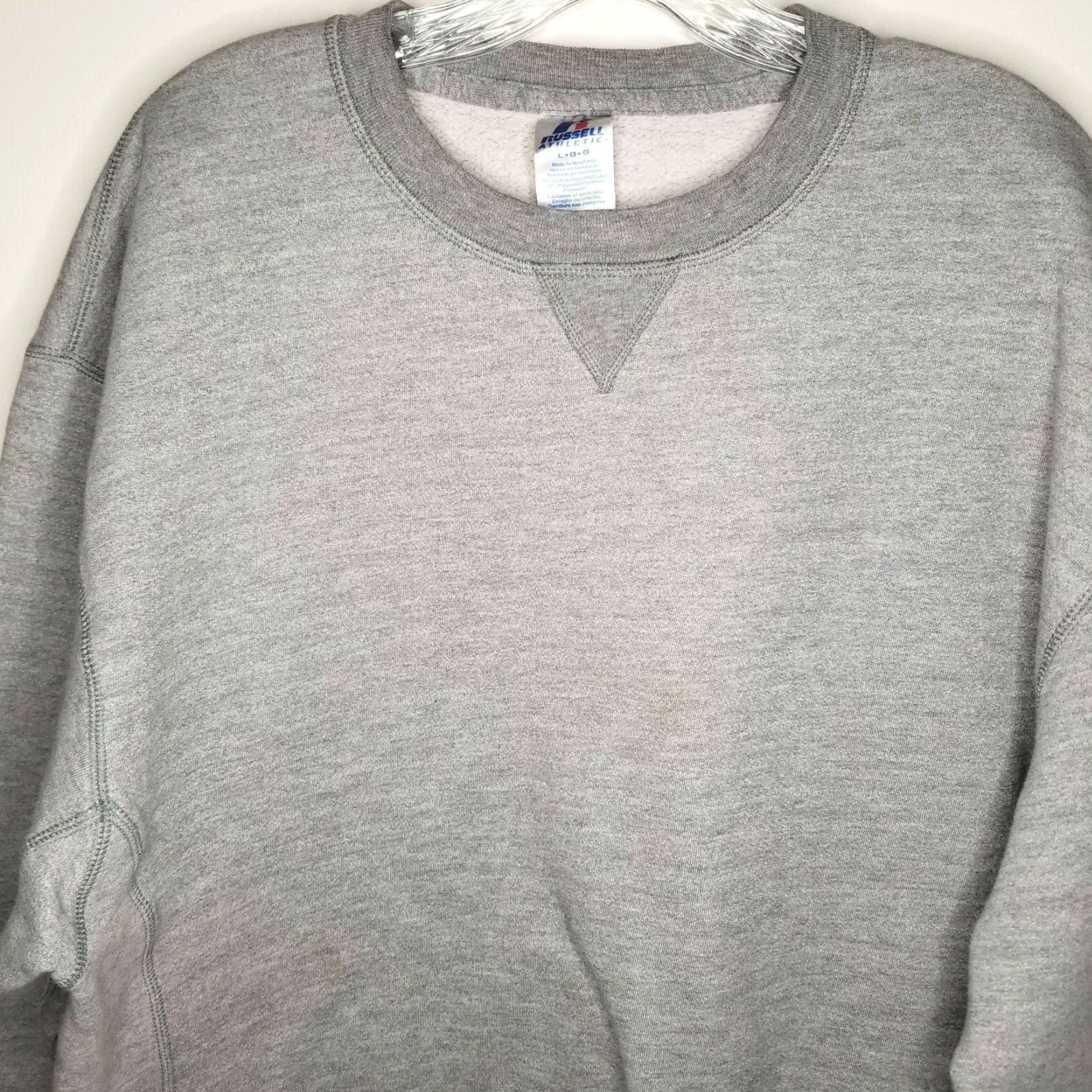 Russell Athletic Russell Athletic Sweater Men Large Gray Pullover Mens Size US L / EU 52-54 / 3 - 2 Thumbnail
