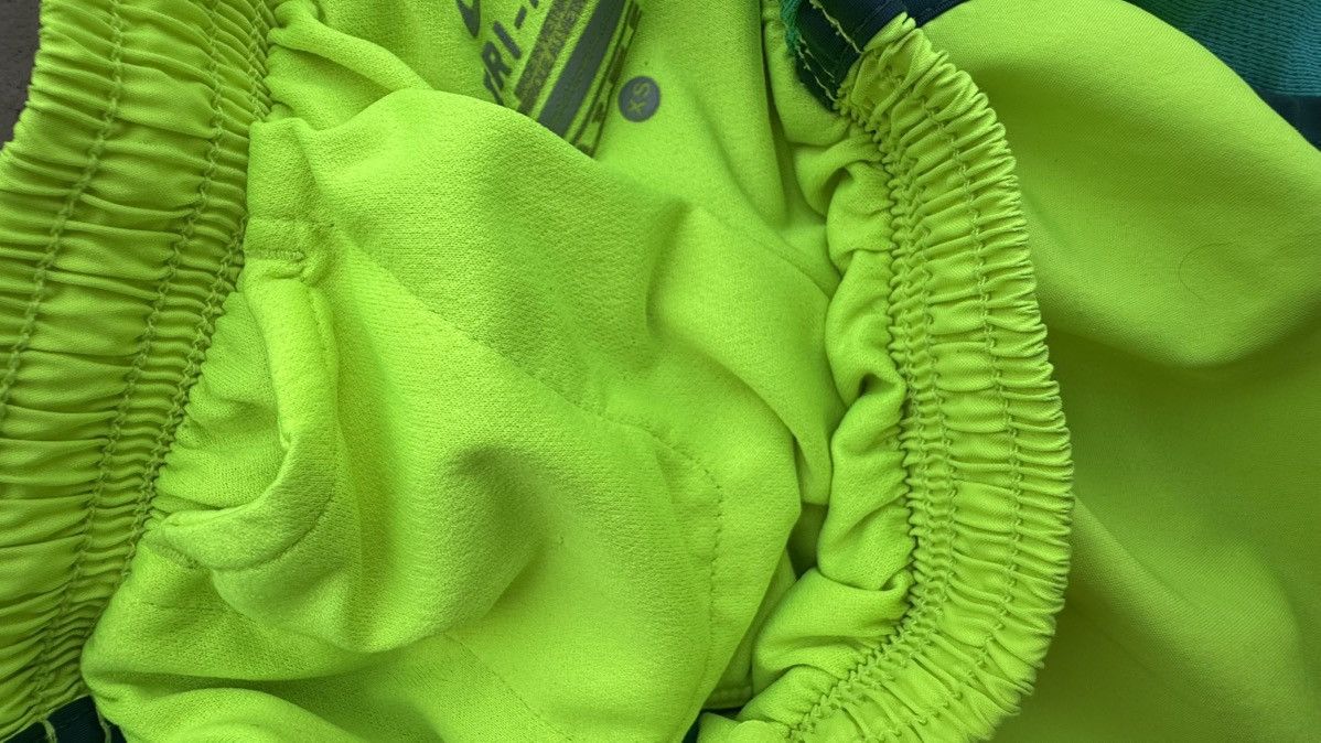 Nike Nike Dri-Fit Tempo Running Shorts Womans Size XS Neon Lime Size 22" - 8 Thumbnail