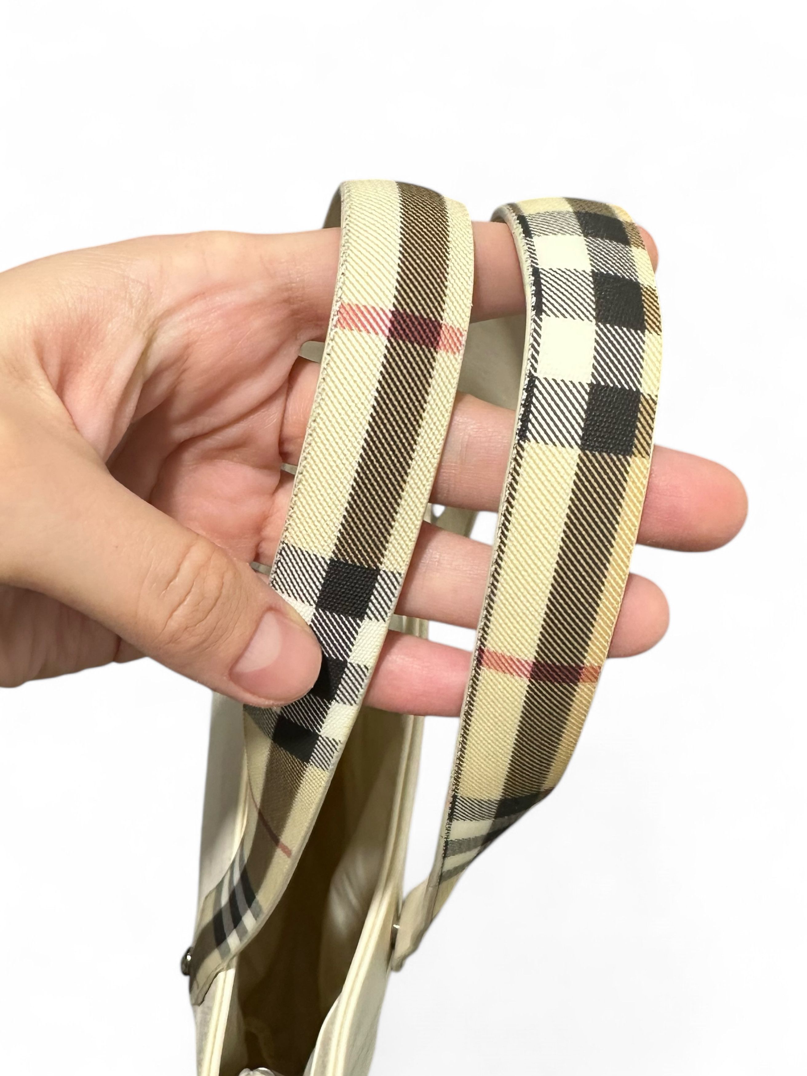 Burberry Vintage Burberry Handle Shoulder Tote Nylon Bag Size ONE SIZE - 6 Thumbnail