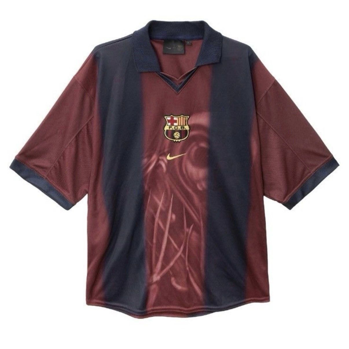 Nike × Travis Scott CACTUS JACK x NIKE x FC BARCELONA SKELETON Soccer Jersey Size US XXL / EU 58 / 5 - 1 Thumbnail