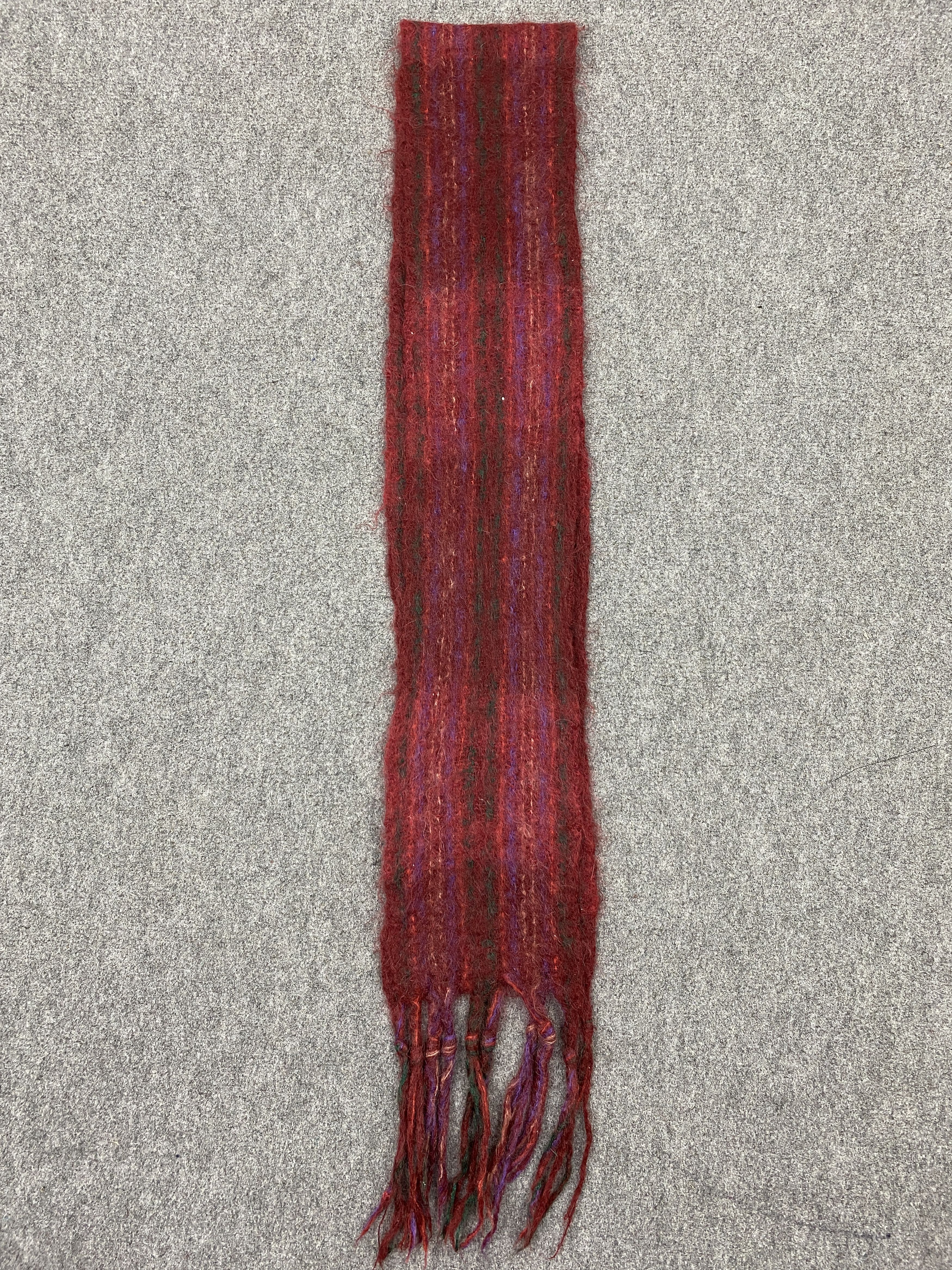 Other ST.ALBANS Plaid Mohair Scarf Muffler - SC0112 Size ONE SIZE - 5 Thumbnail