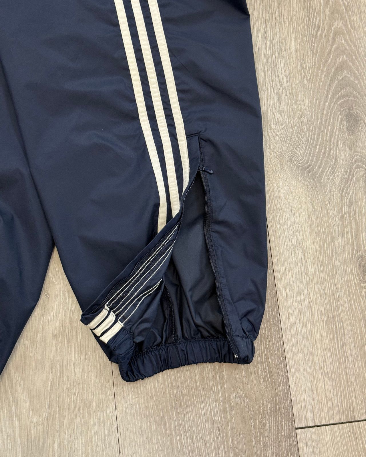 Adidas Vintage Adidas Trefoil Navy Blue Jogger Track Pants - Large Size US 28 / EU 44 - 7 Thumbnail