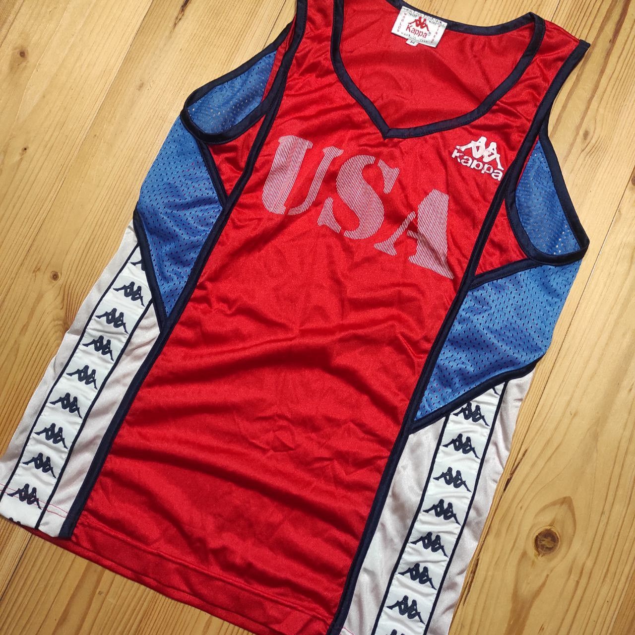 Kappa × NBA × Vintage Kappa Vuntage USA Basketball Jersey Size US M / EU 48-50 / 2 - 2 Thumbnail