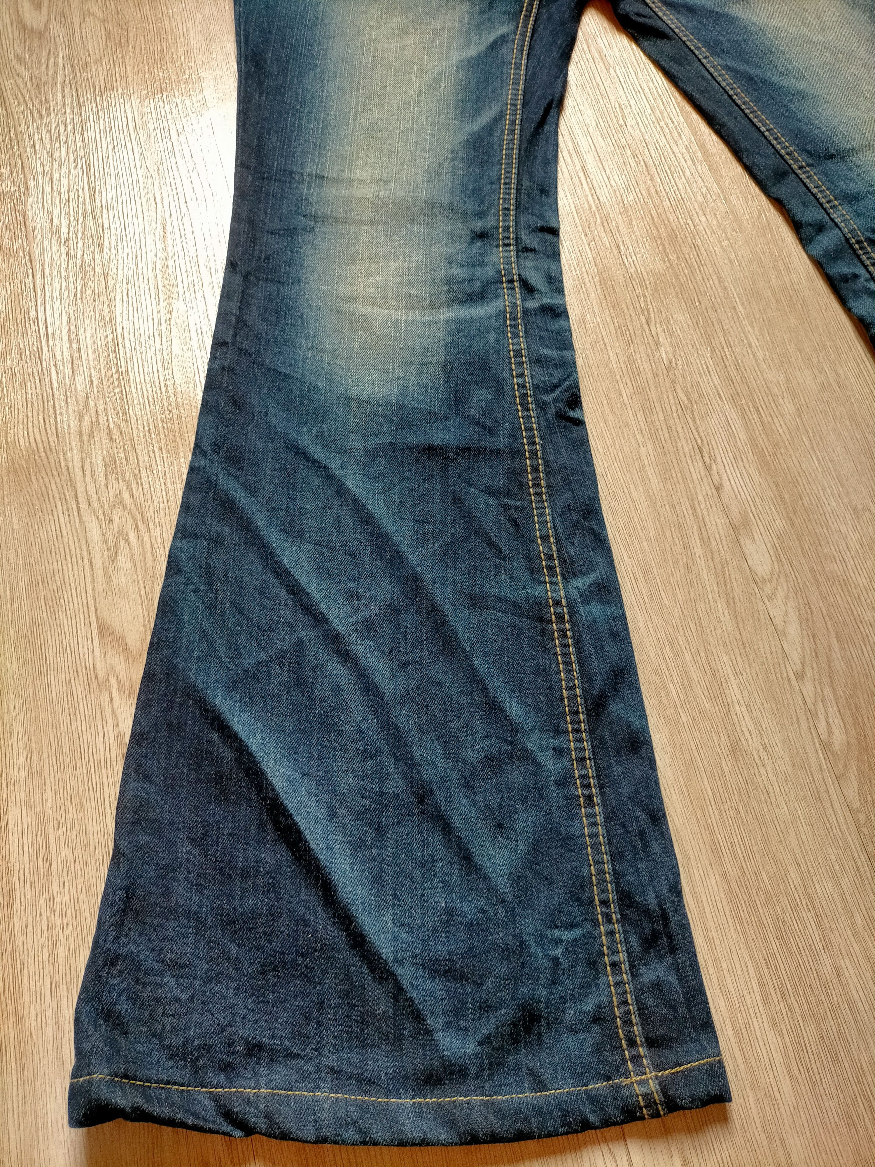 If Six Was Nine × Japanese Brand Flare Jeans Lolita Multizipped Buckle back boot cut Denim Size US 29 - 9 Thumbnail
