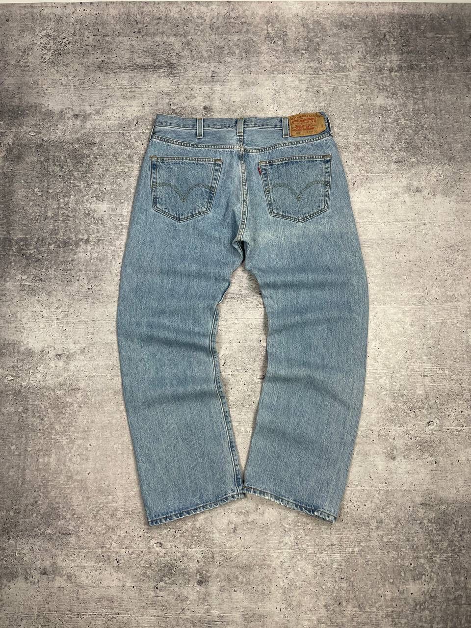 Levi's × Vintage Vintage Levi’s 501 Y2K Style Blue Stonewashed Denim Jeans Size US 36 / EU 52 - 1 Thumbnail