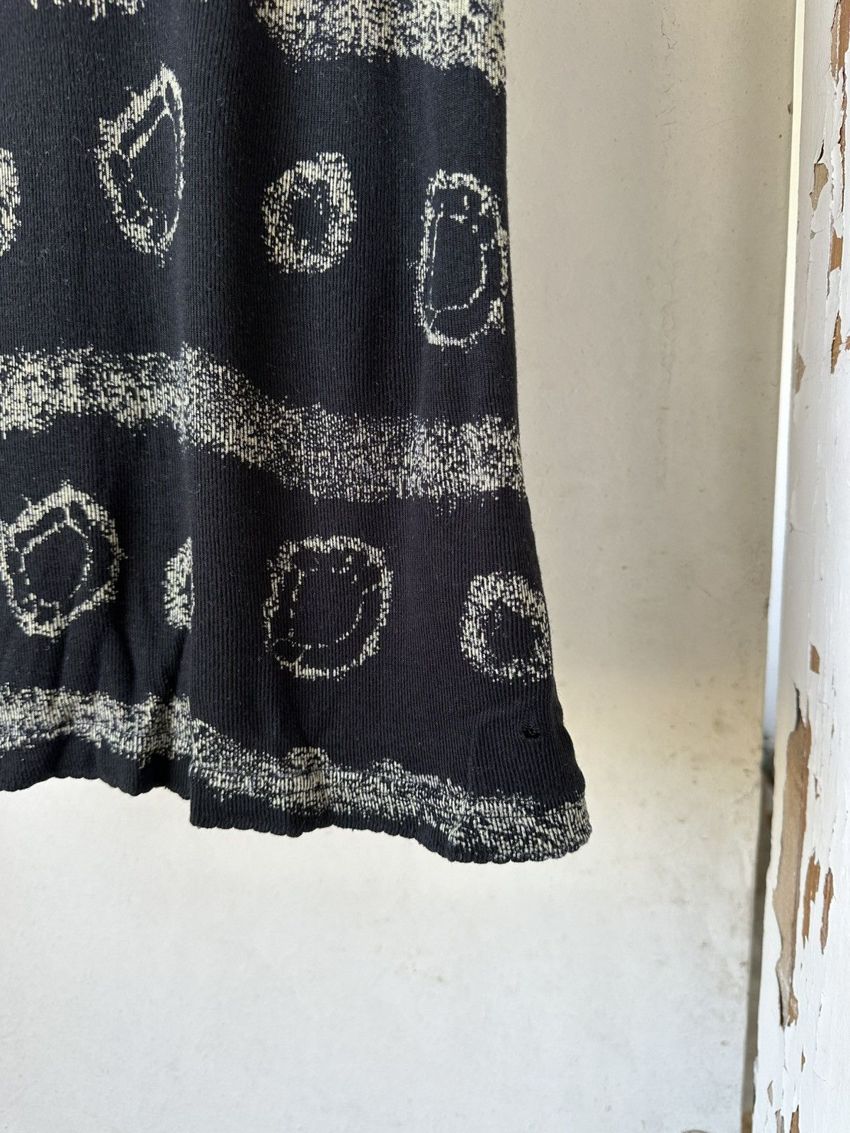 If Six Was Nine × Japanese Brand × Vintage Vintage Black Spotted Top Size M / US 6-8 / IT 42-44 - 10 Thumbnail