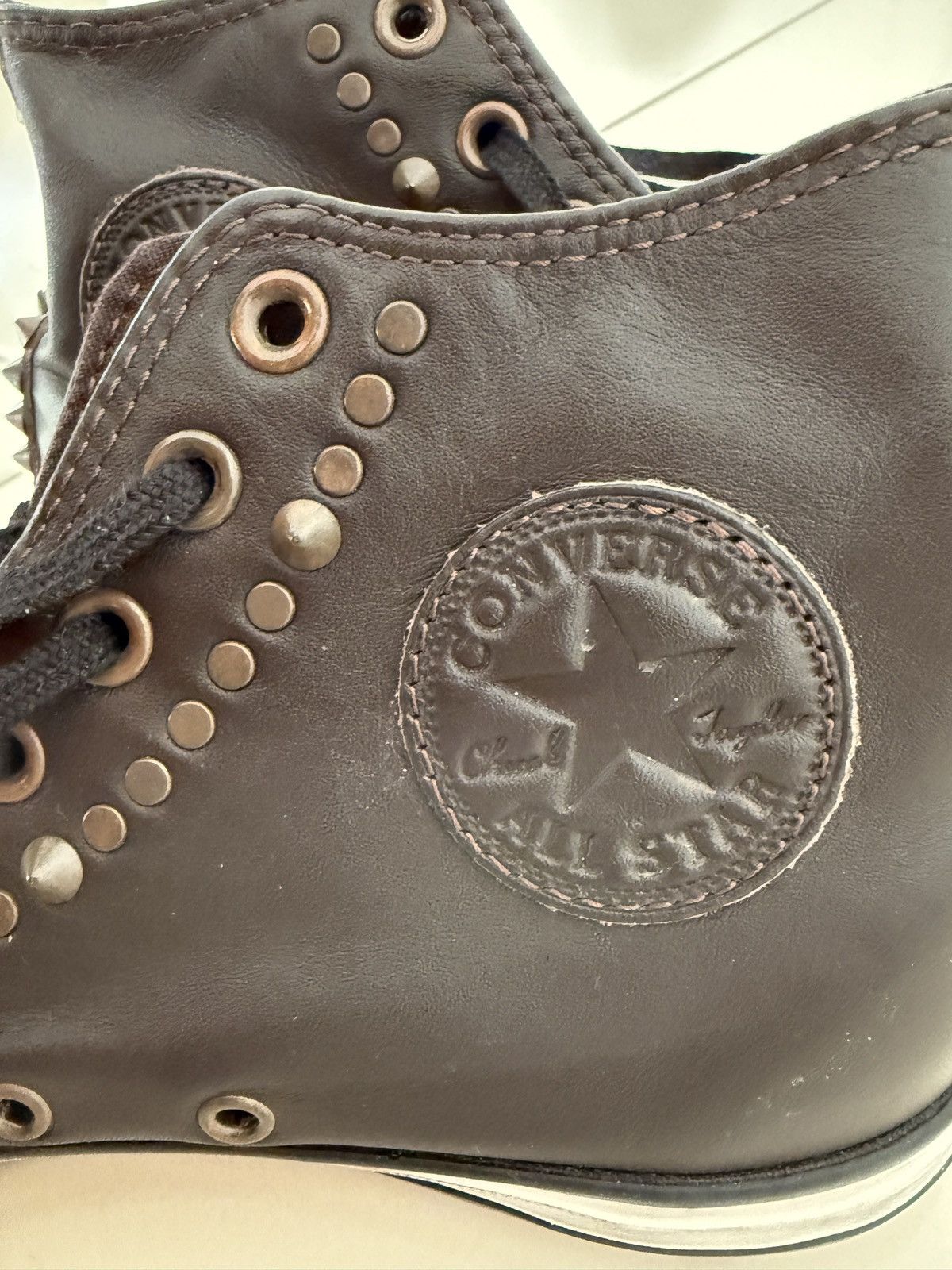 Studded hi-tops