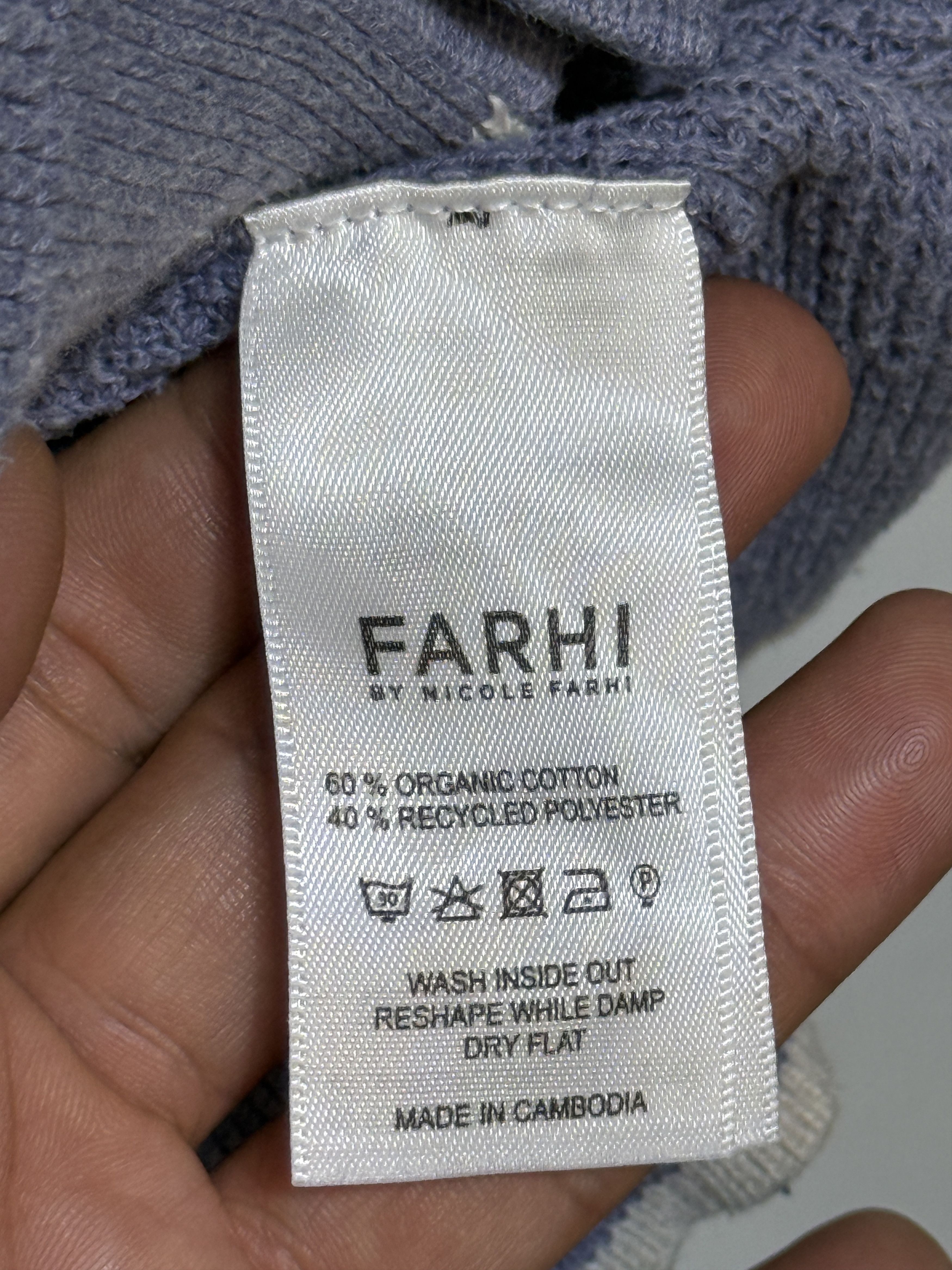 Nicole Farhi Heavy knitted polo tshirt size L Nicole farhi old money Size US L / EU 52-54 / 3 - 10 Thumbnail