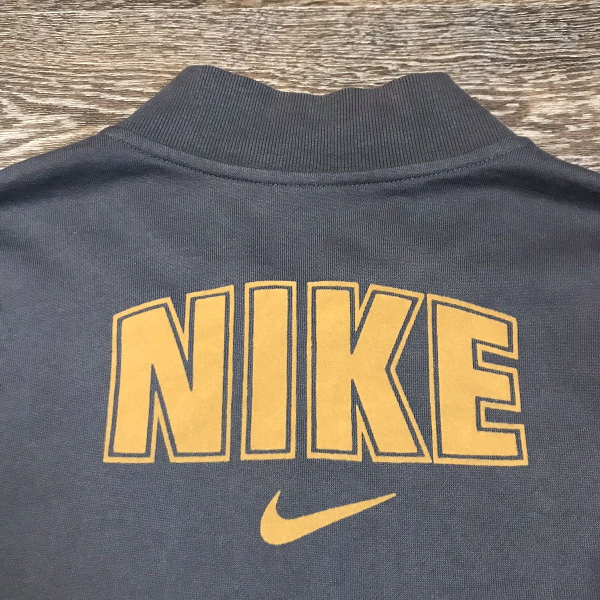 Nike × Vintage NIKE Big boy DRILL BIG LOGO RARE Y2K VINTAGE BOMBER JACKET Size US XXL / EU 58 / 5 - 7 Thumbnail