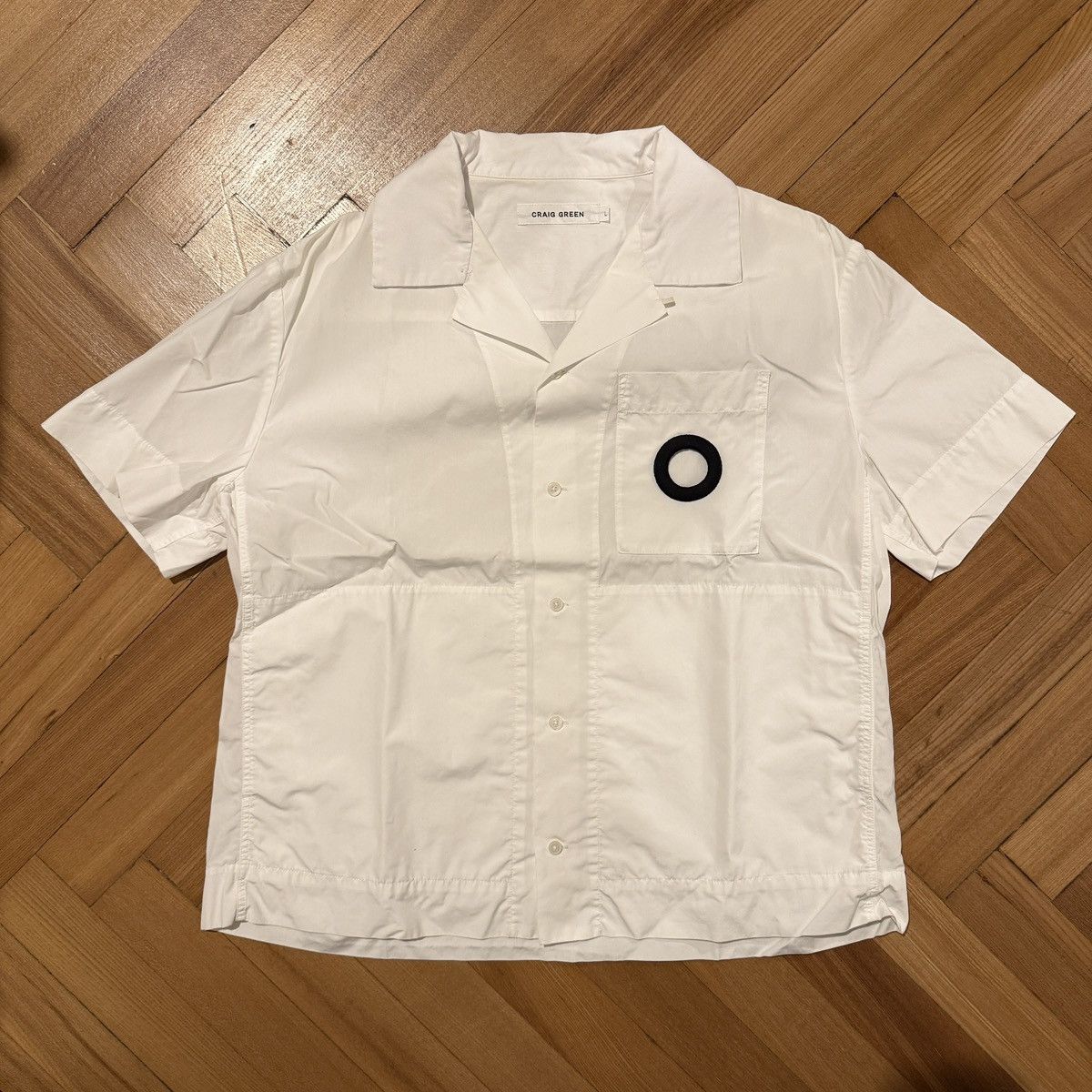 Craig Green Craig Green Circle Bowling Shirt Size US L / EU 52-54 / 3 - 1 Thumbnail