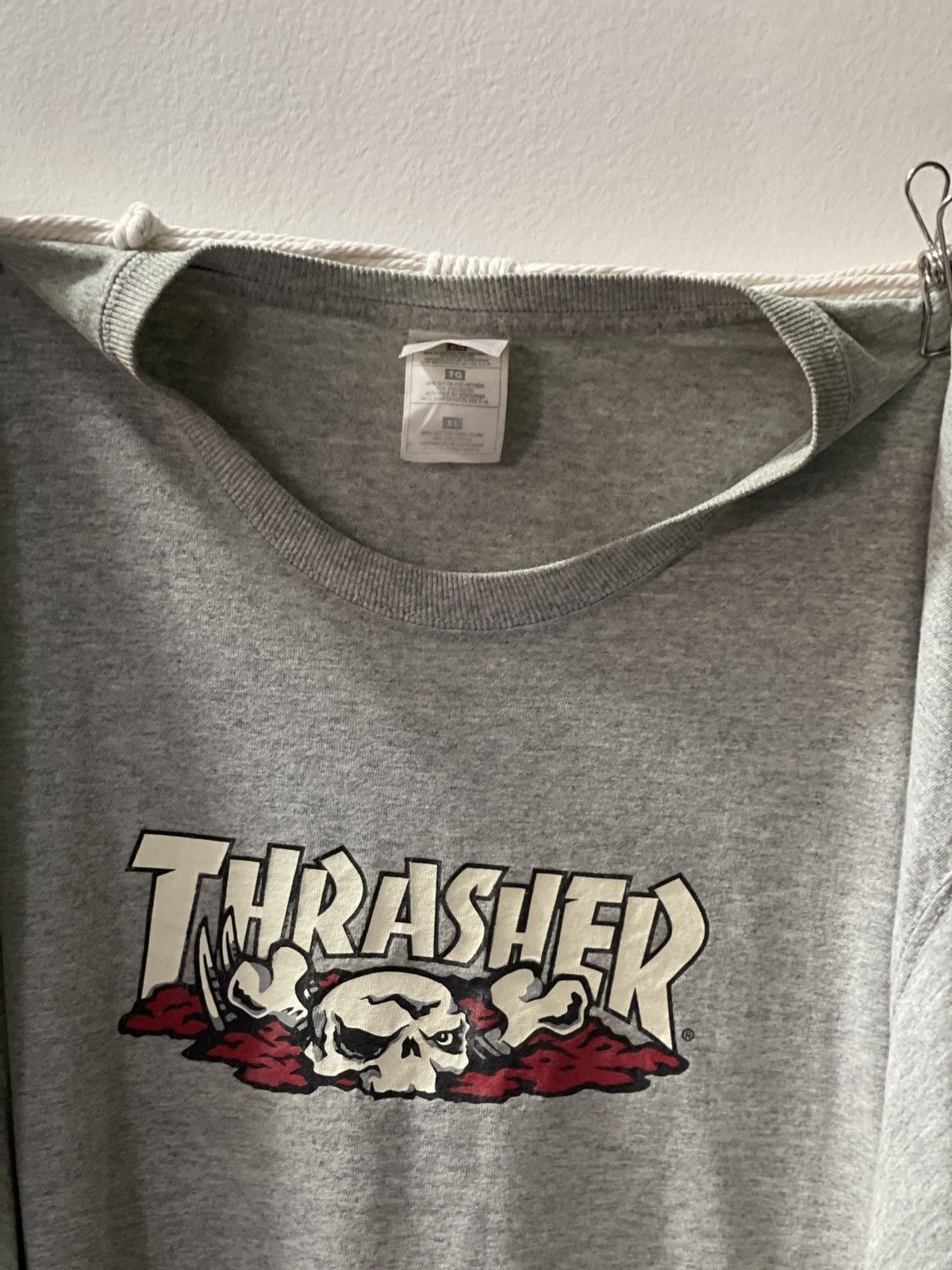 Designer × Thrasher × Vintage Vintage Thrasher Size US XL / EU 56 / 4 - 3 Thumbnail