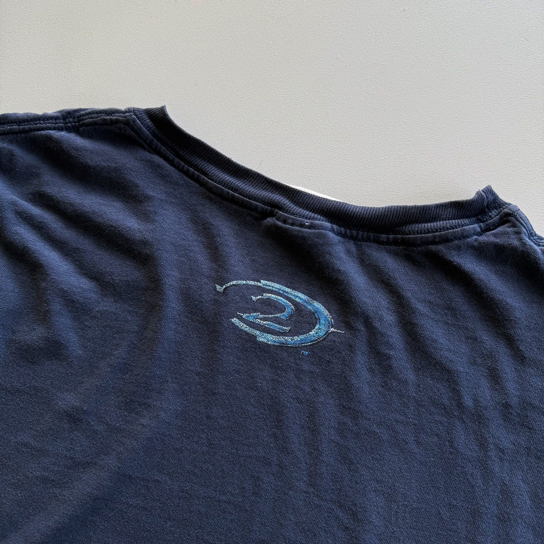 Halo 2004 Thrashed Vintage Halo 2 Logo Tee Size US XL / EU 56 / 4 - 9 Thumbnail