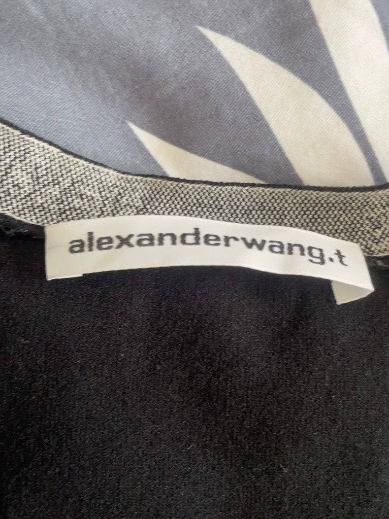 Alexander Wang Alexander Wang Black Short Sleeve T-shirt- Size S / US 4 / IT 40 - 2 Thumbnail