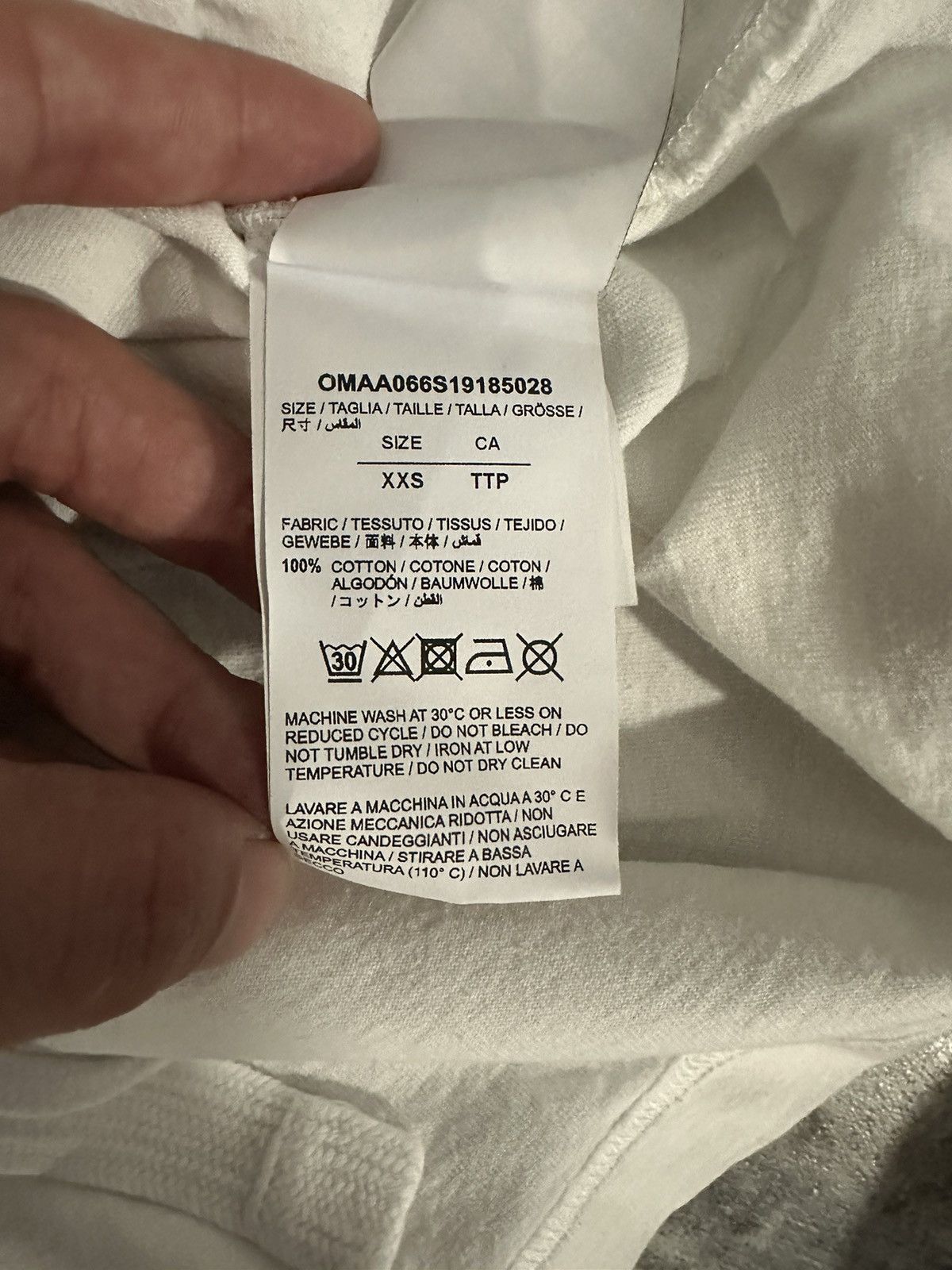 Off-White OFF-WHITE DONDI GRAPHIC T-SHIRT Size US XXS / EU 40 - 5 Thumbnail
