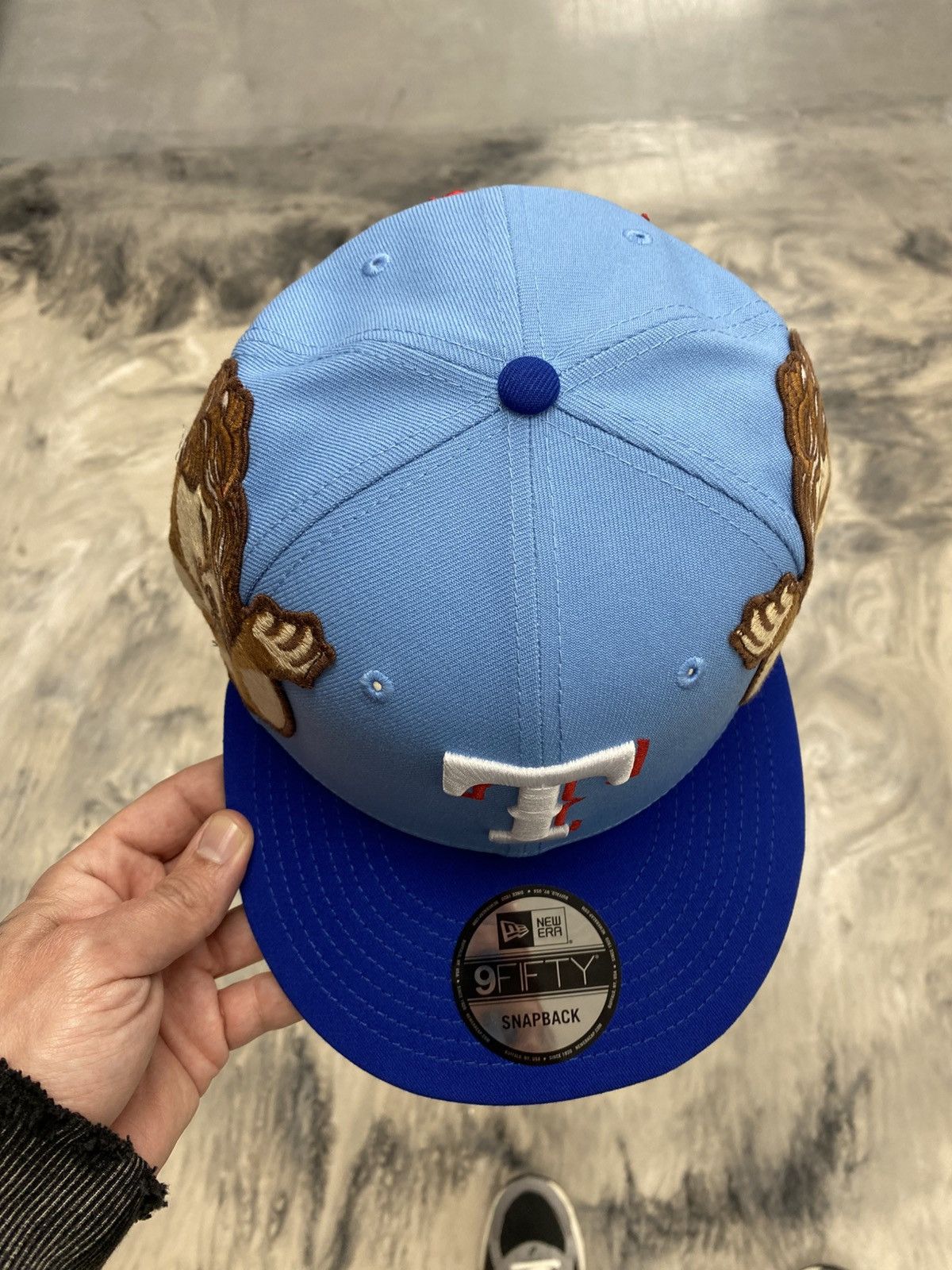 Jon Stan NYC × MLB × New Era New era x Jon Stan Texas Rangers SnapBack hat authentic Size ONE SIZE - 9 Thumbnail