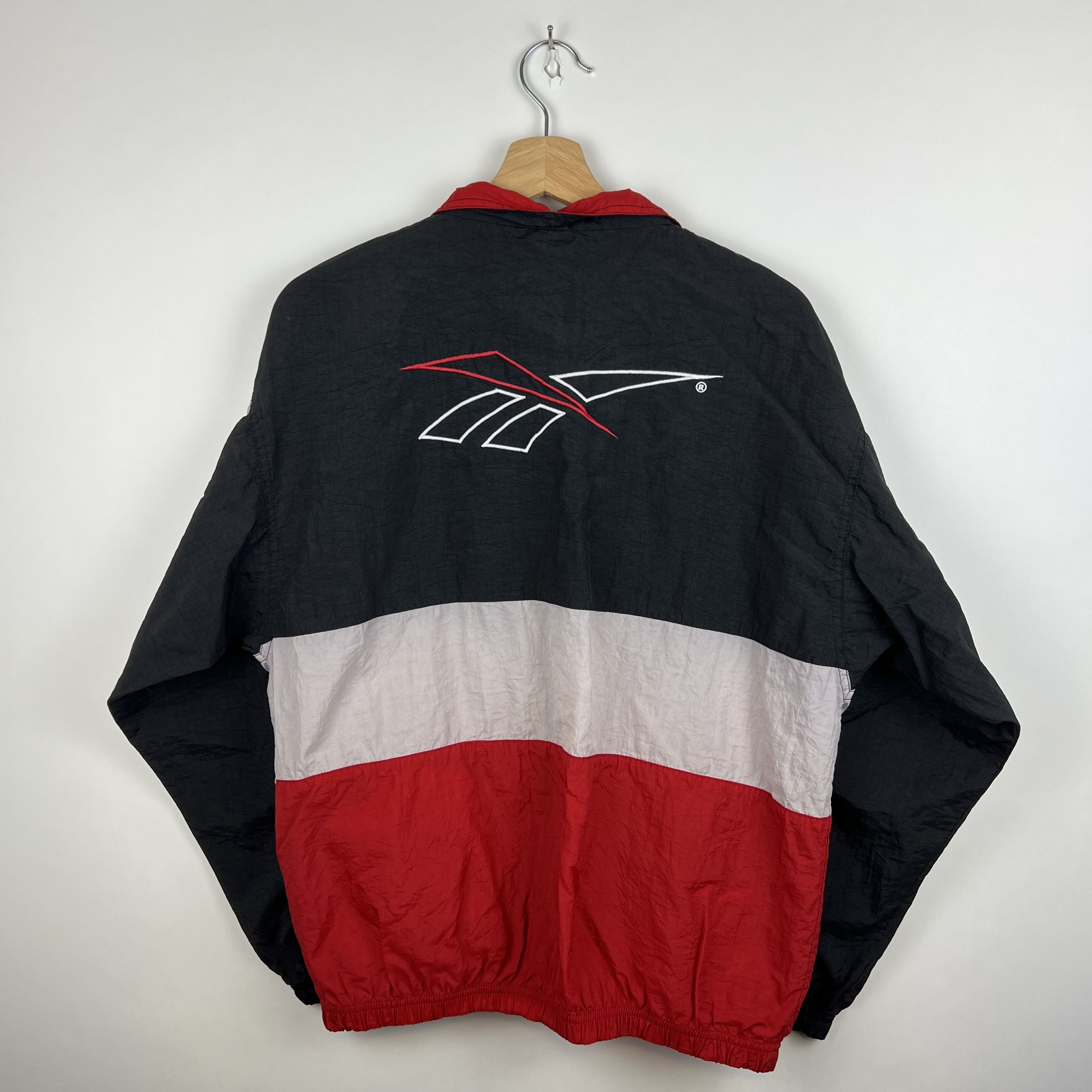 Reebok × Vintage Vintage Reebok Zip-Up Windbreaker Jacket Size US S / EU 44-46 / 1 - 7 Thumbnail