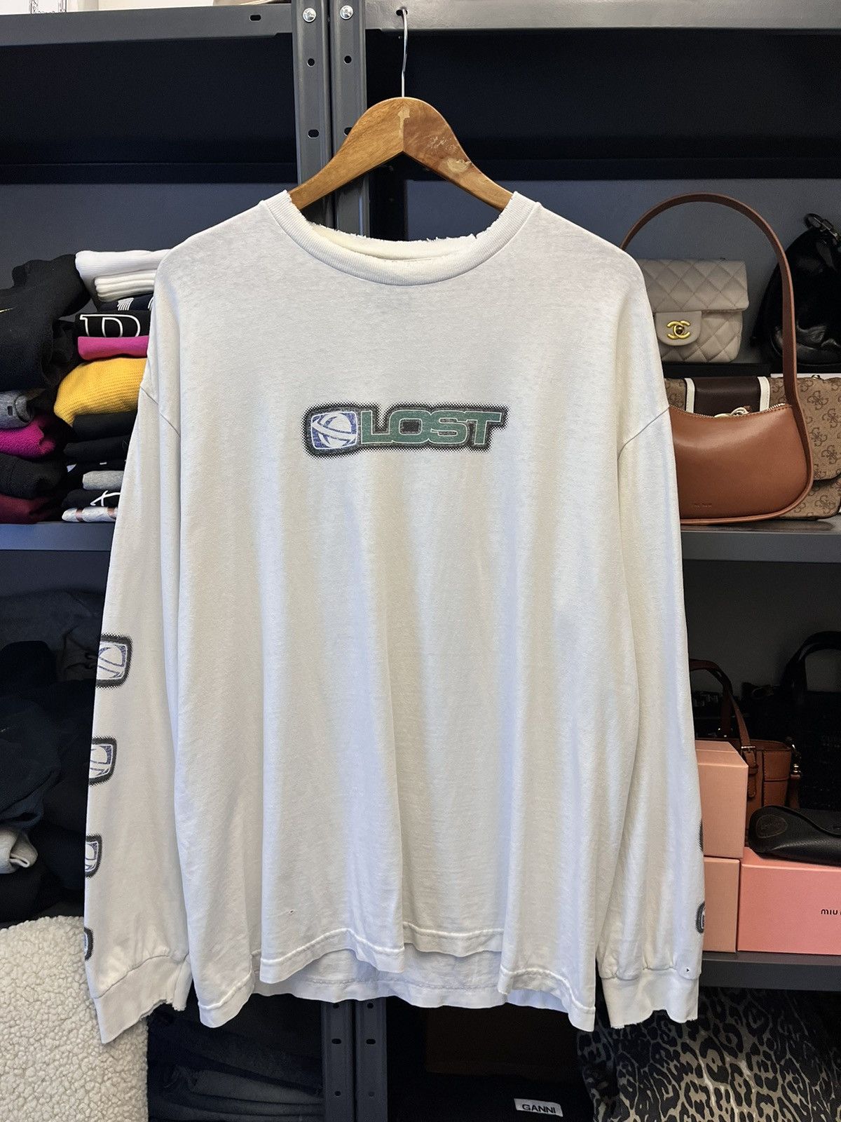 Lost Enterprises Vintage 90’s Lost Enterprises Longsleeve Size US XL / EU 56 / 4 - 1 Thumbnail