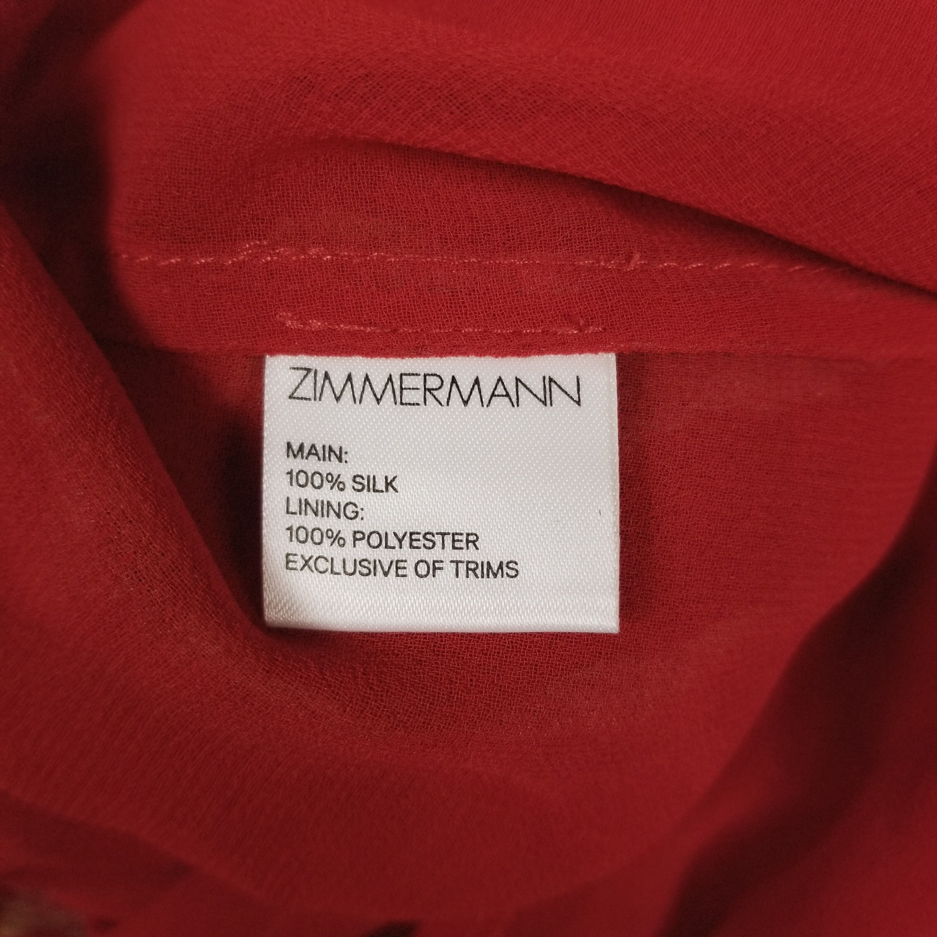 Zimmermann Corsair Iris Playsuit Size 27" / US 4 / IT 40 - 8 Thumbnail