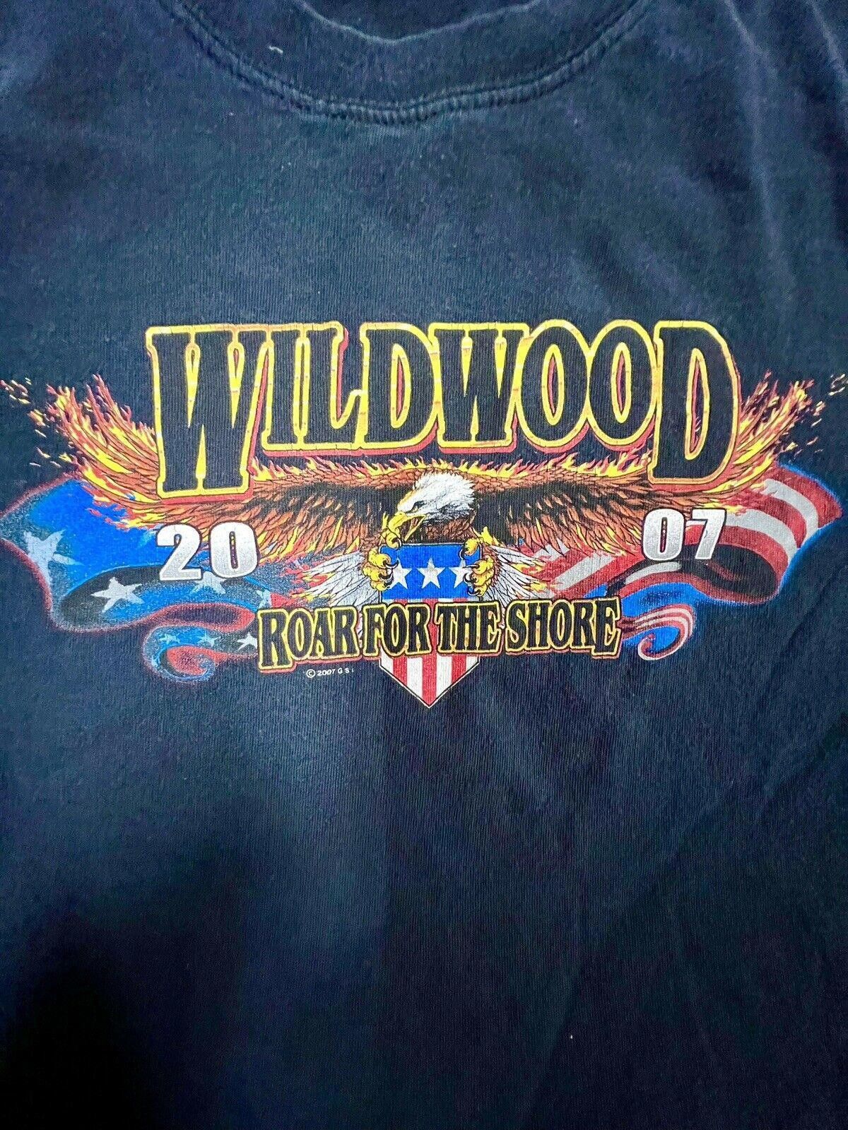 The Unbranded Brand Vintage Wildwood Roar to the Shore T-Shirt 2007 Size US L / EU 52-54 / 3 - 3 Thumbnail